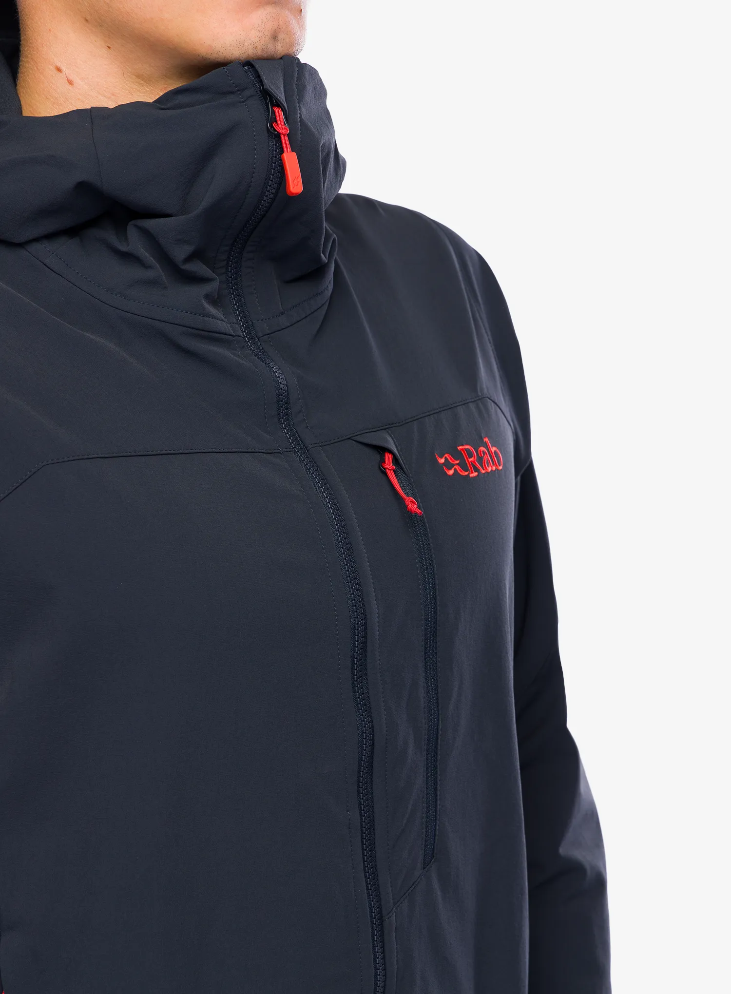 Softshellová bunda Rab Torque Jacket - beluga