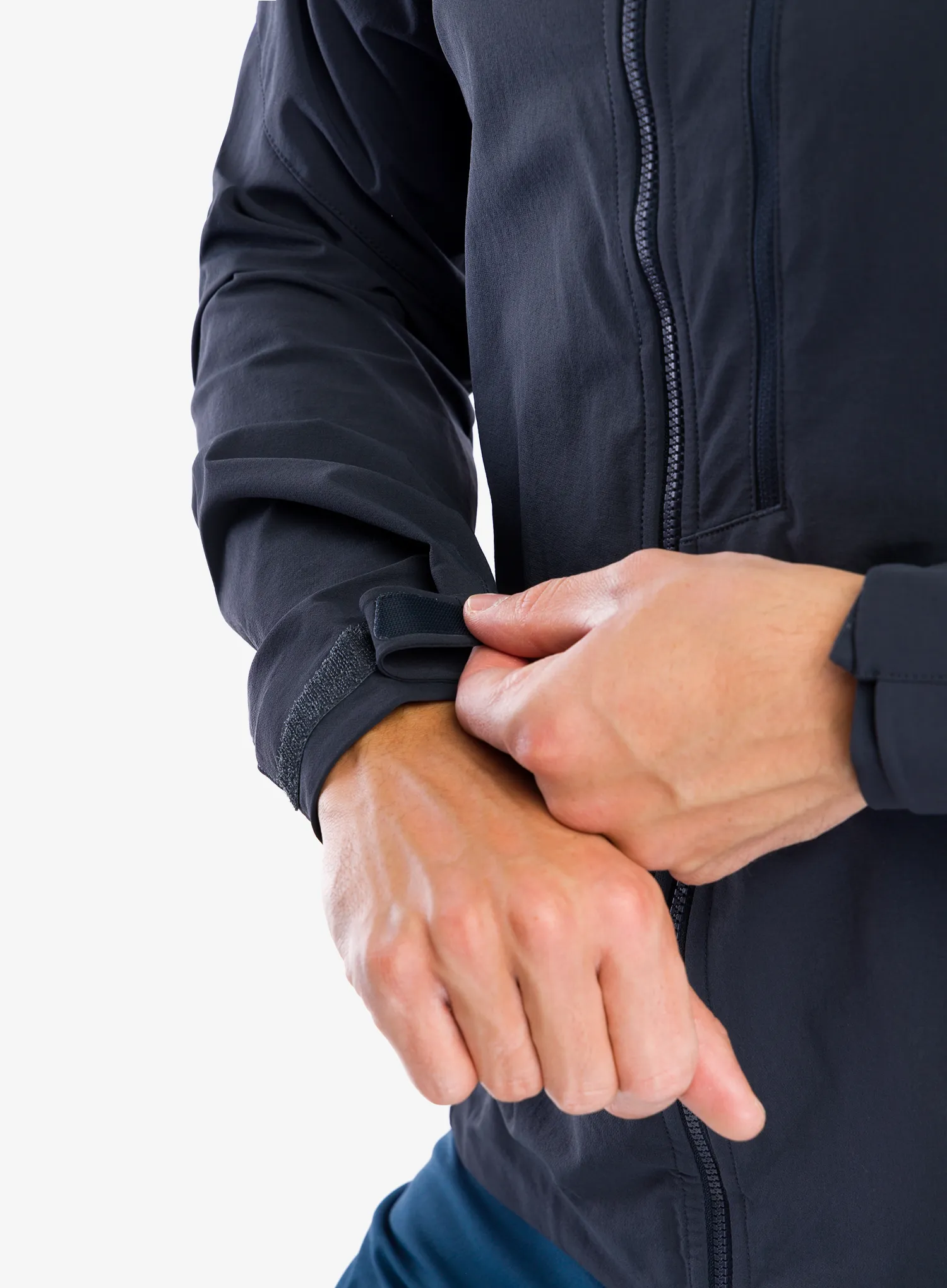 Softshellová bunda Rab Torque Jacket - beluga