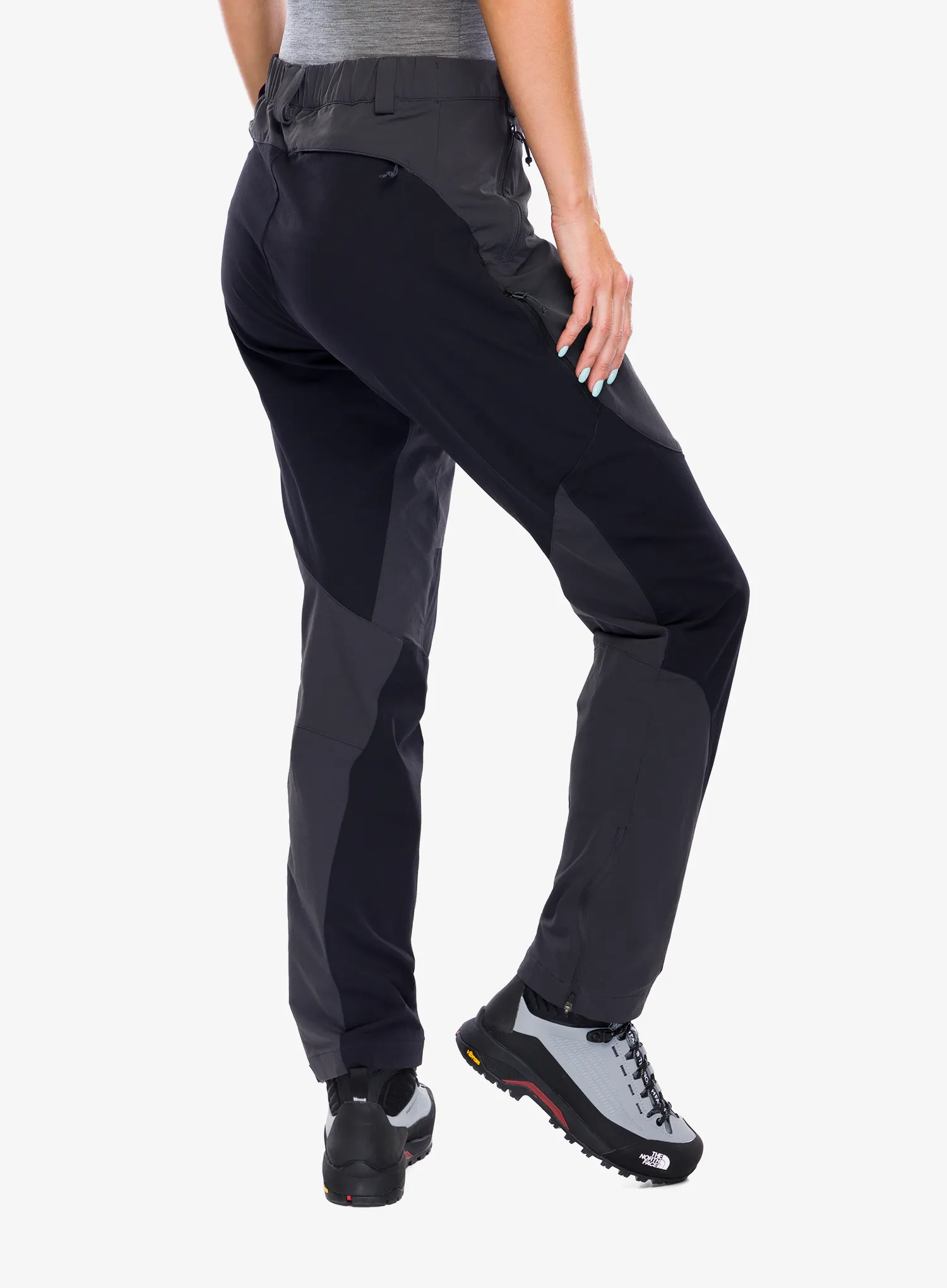 Trekové kalhoty dámské Rab Torque Mountain Pants - anthracite/black