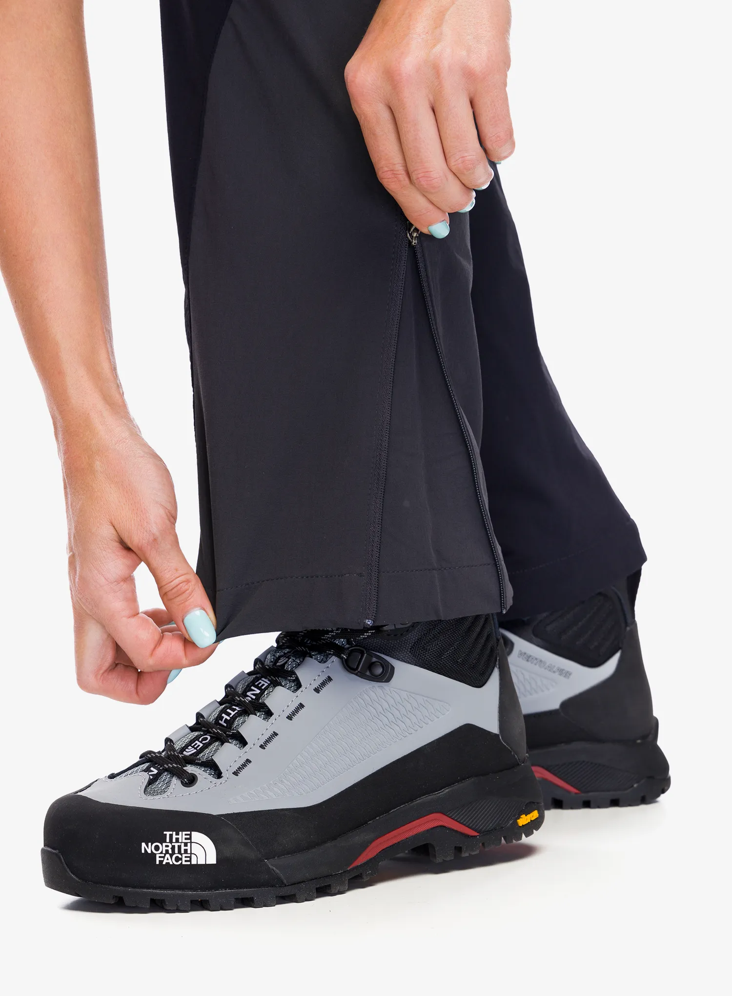 Trekové kalhoty dámské Rab Torque Mountain Pants - anthracite/black