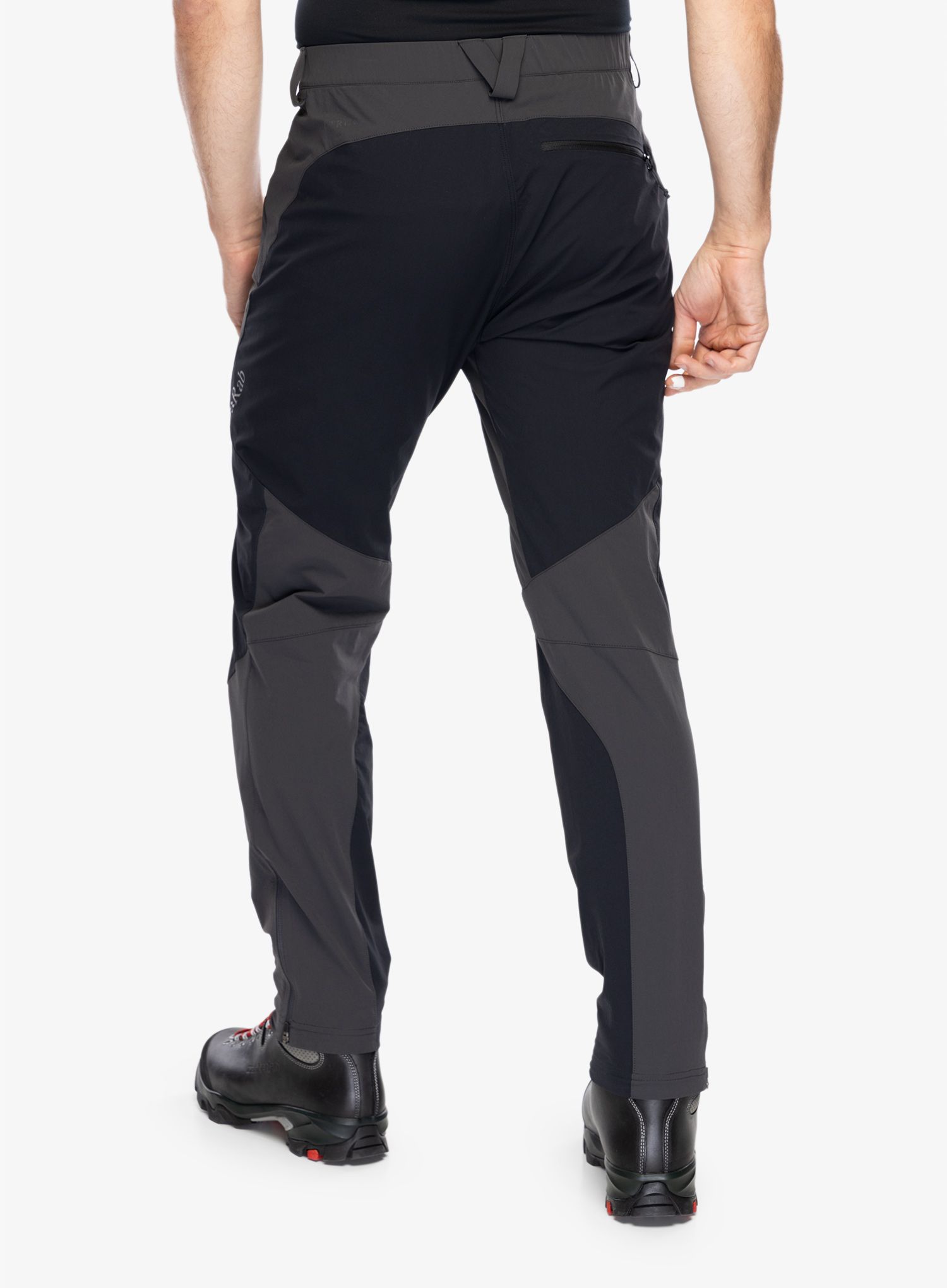 Trekové kalhoty Rab Torque Mountain Pants - anthracite/black