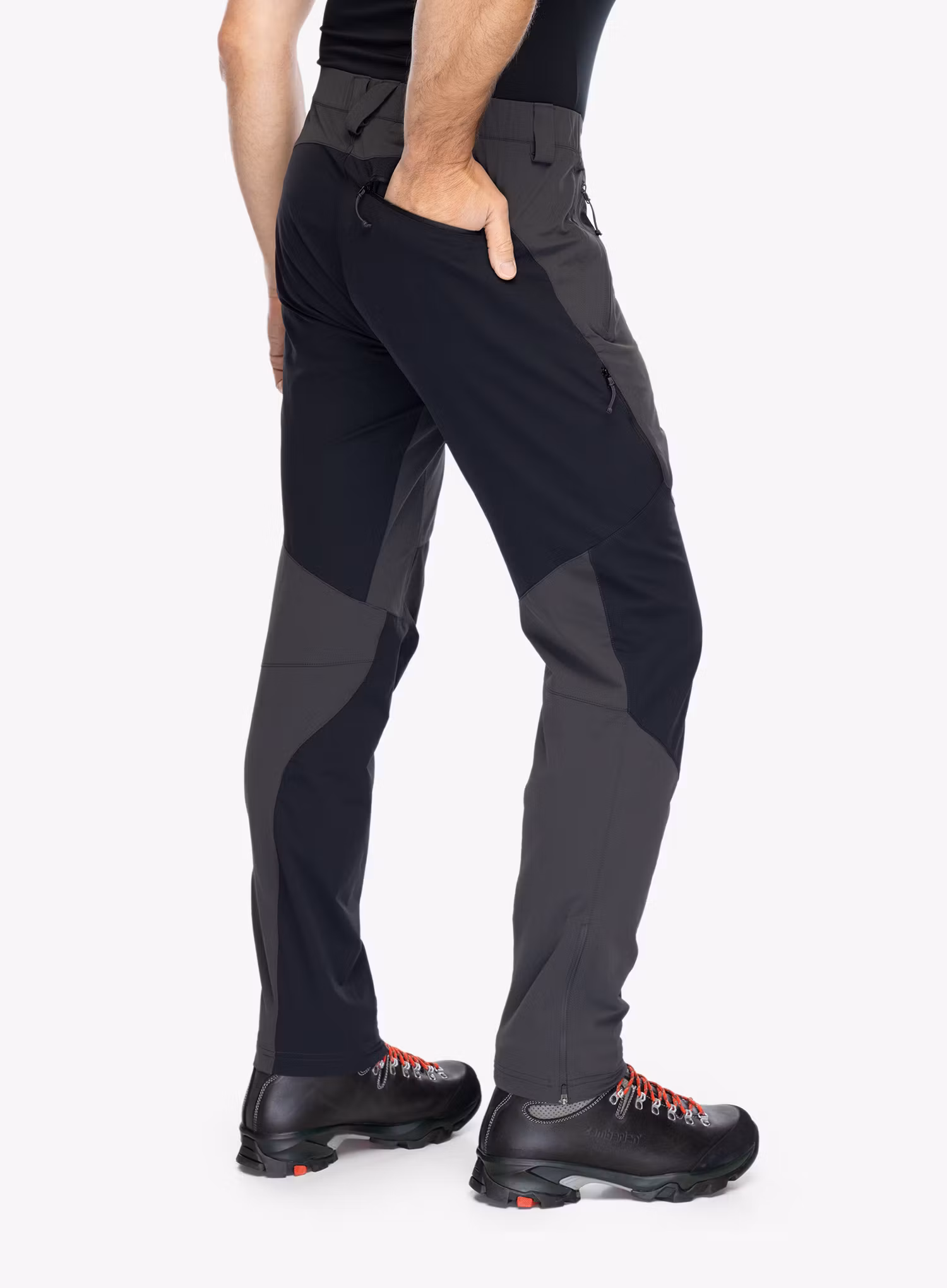 Trekové kalhoty Rab Torque Mountain Pants - anthracite/black
