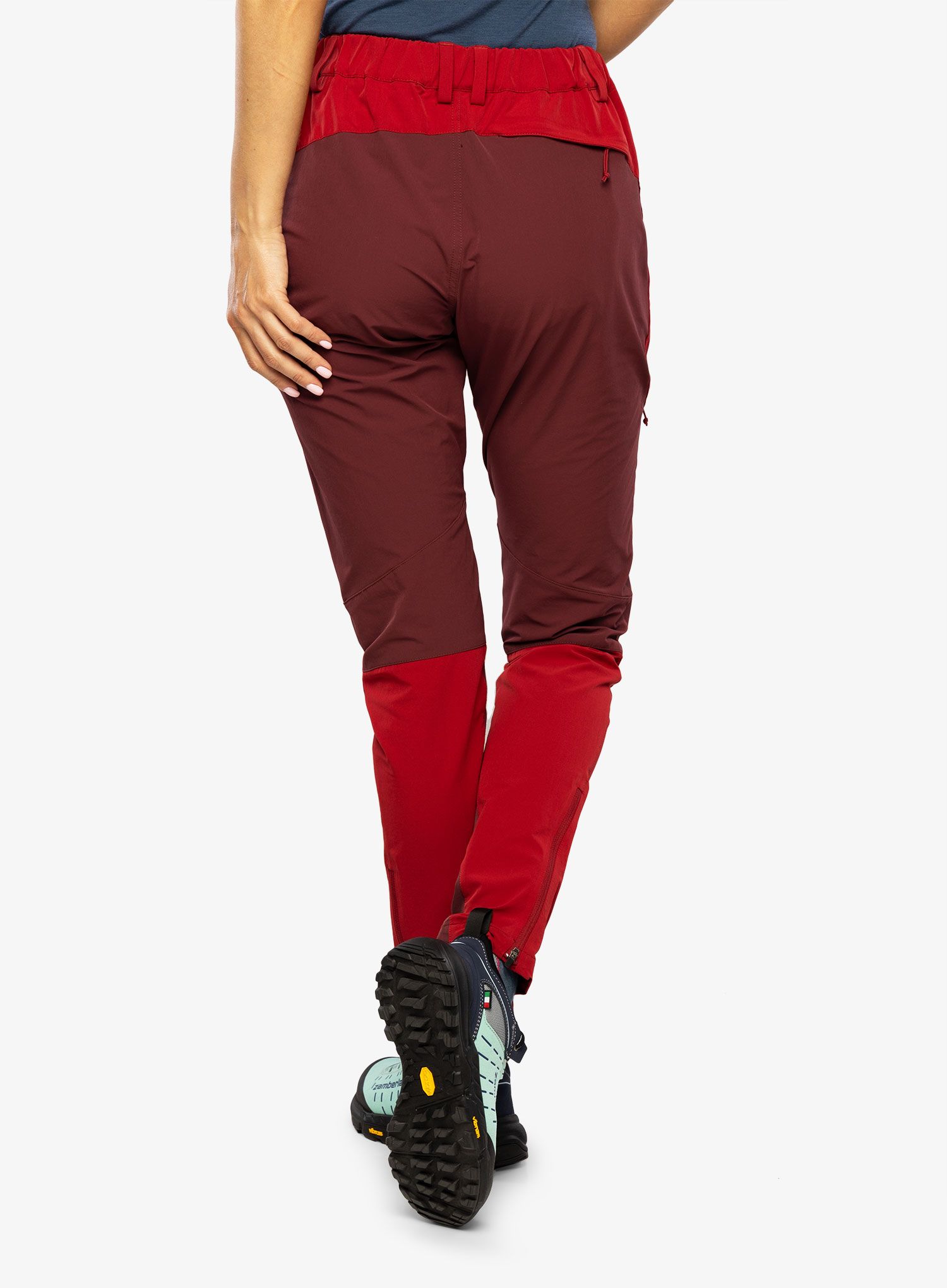 Dámské kalhoty Rab Torque Mountain Pants - crimson/deep heather
