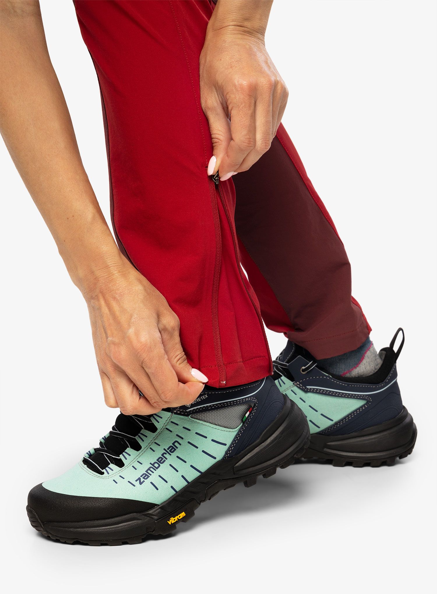 Dámské kalhoty Rab Torque Mountain Pants - crimson/deep heather