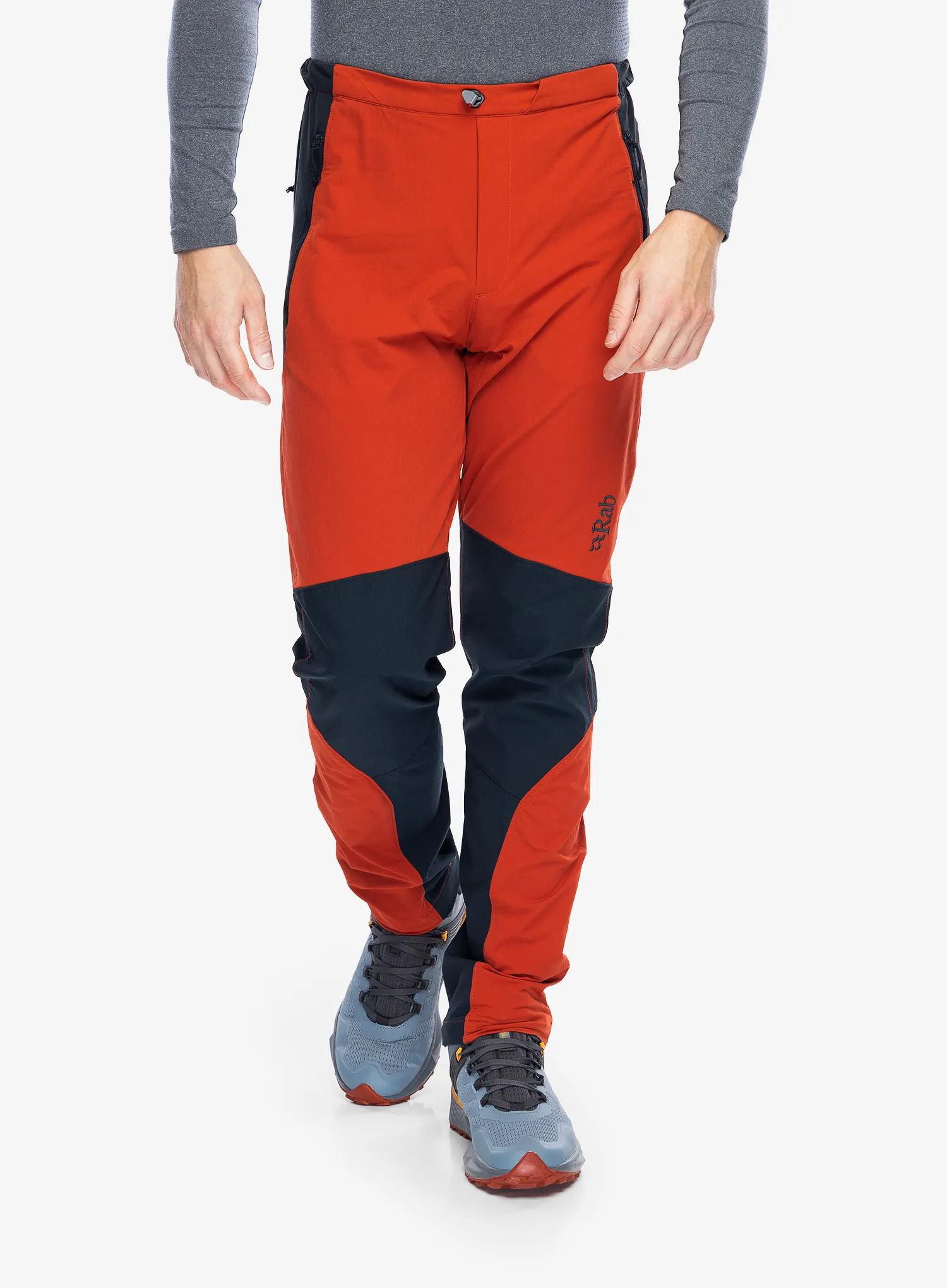 Trekové kalhoty Rab Torque Pants - tuscan red