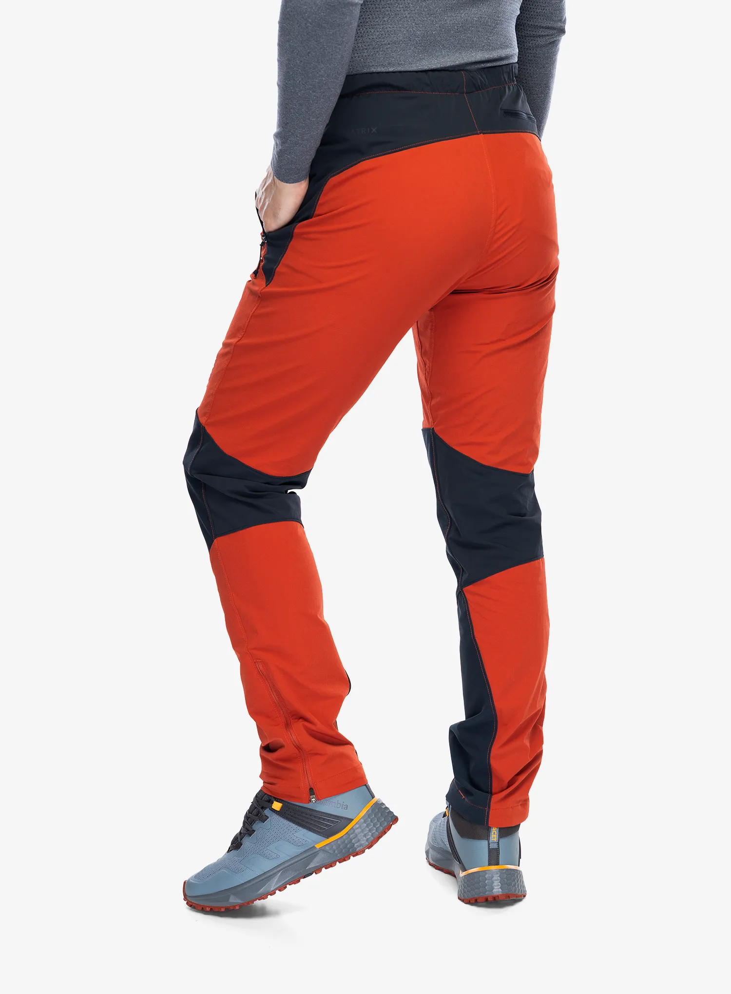 Trekové kalhoty Rab Torque Pants - tuscan red