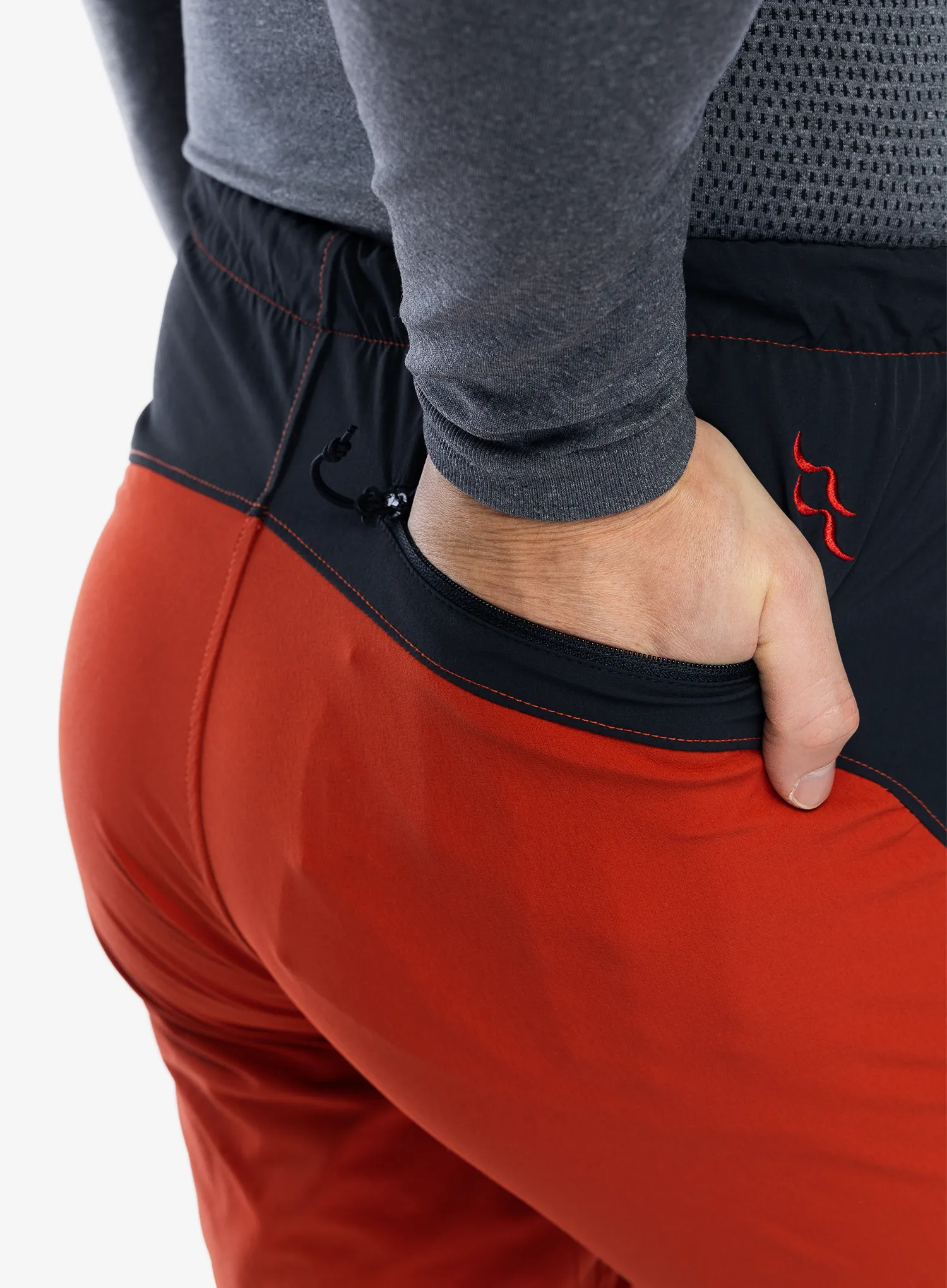 Trekové kalhoty Rab Torque Pants - tuscan red