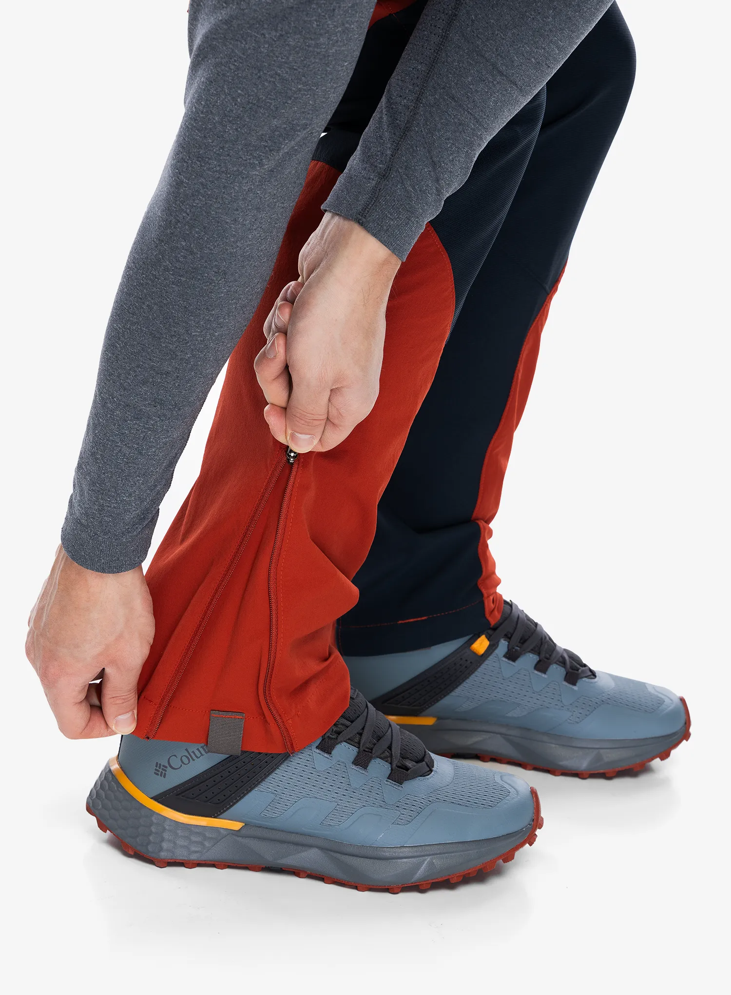 Trekové kalhoty Rab Torque Pants - tuscan red