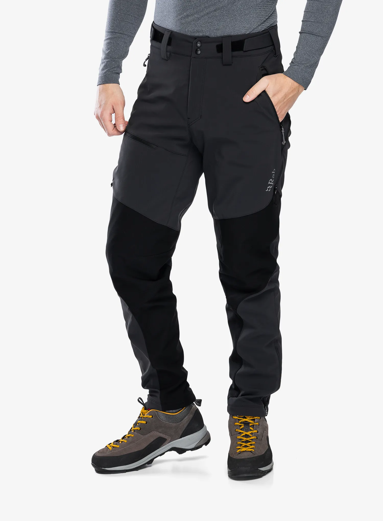 Softshell kalhoty Rab Torque Winter Pants - black