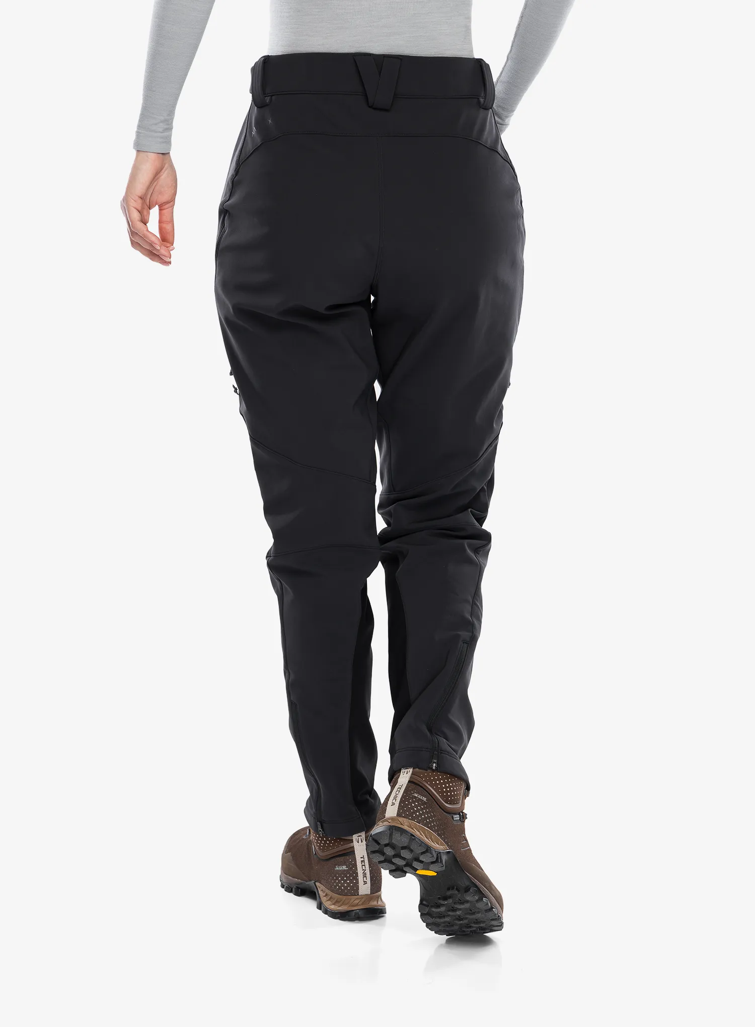 Softshellové kalhoty dámské Rab Torque Winter Pants - black