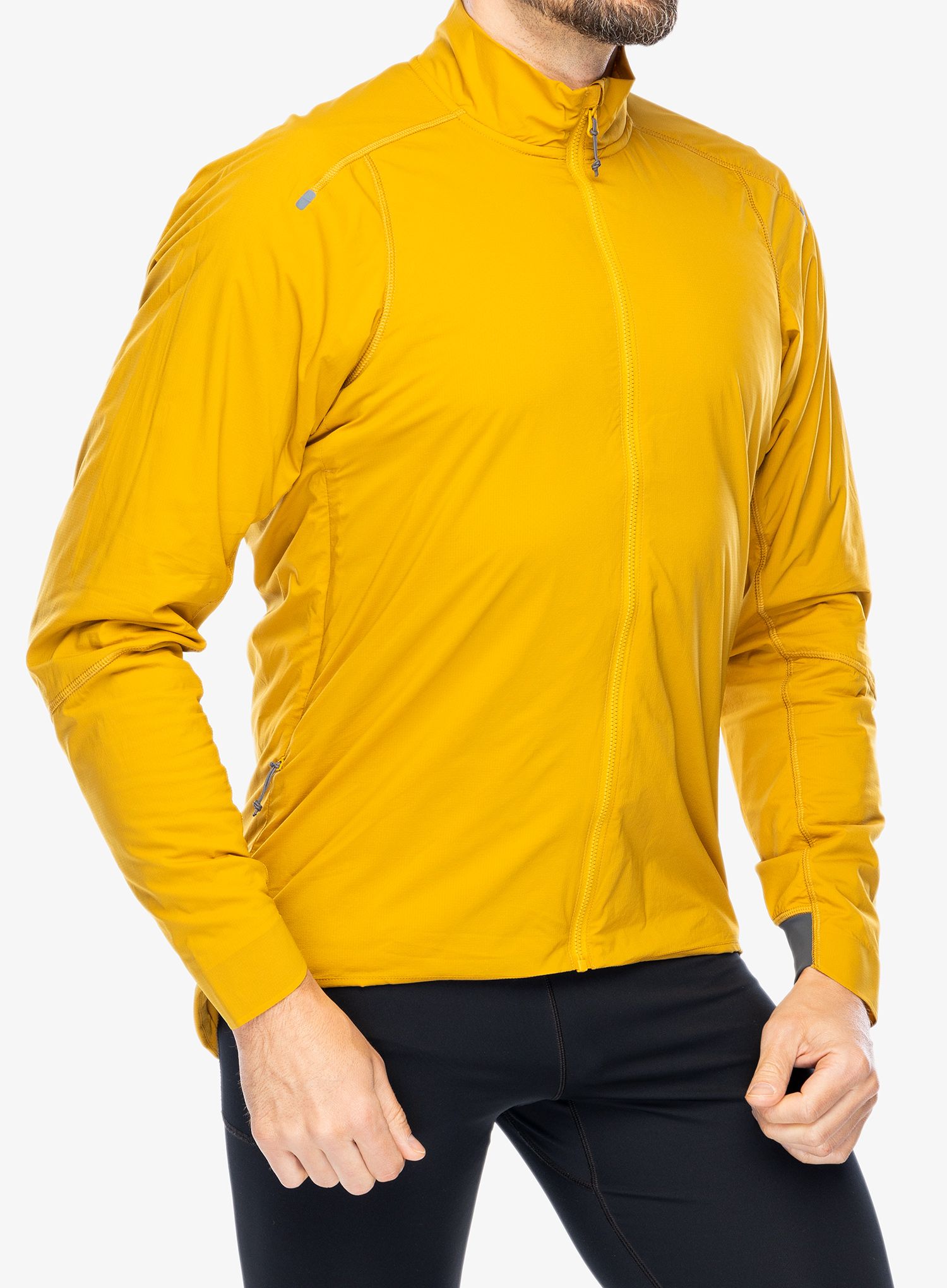 Softshellová bunda Rab VR Cinder Jacket - sahara