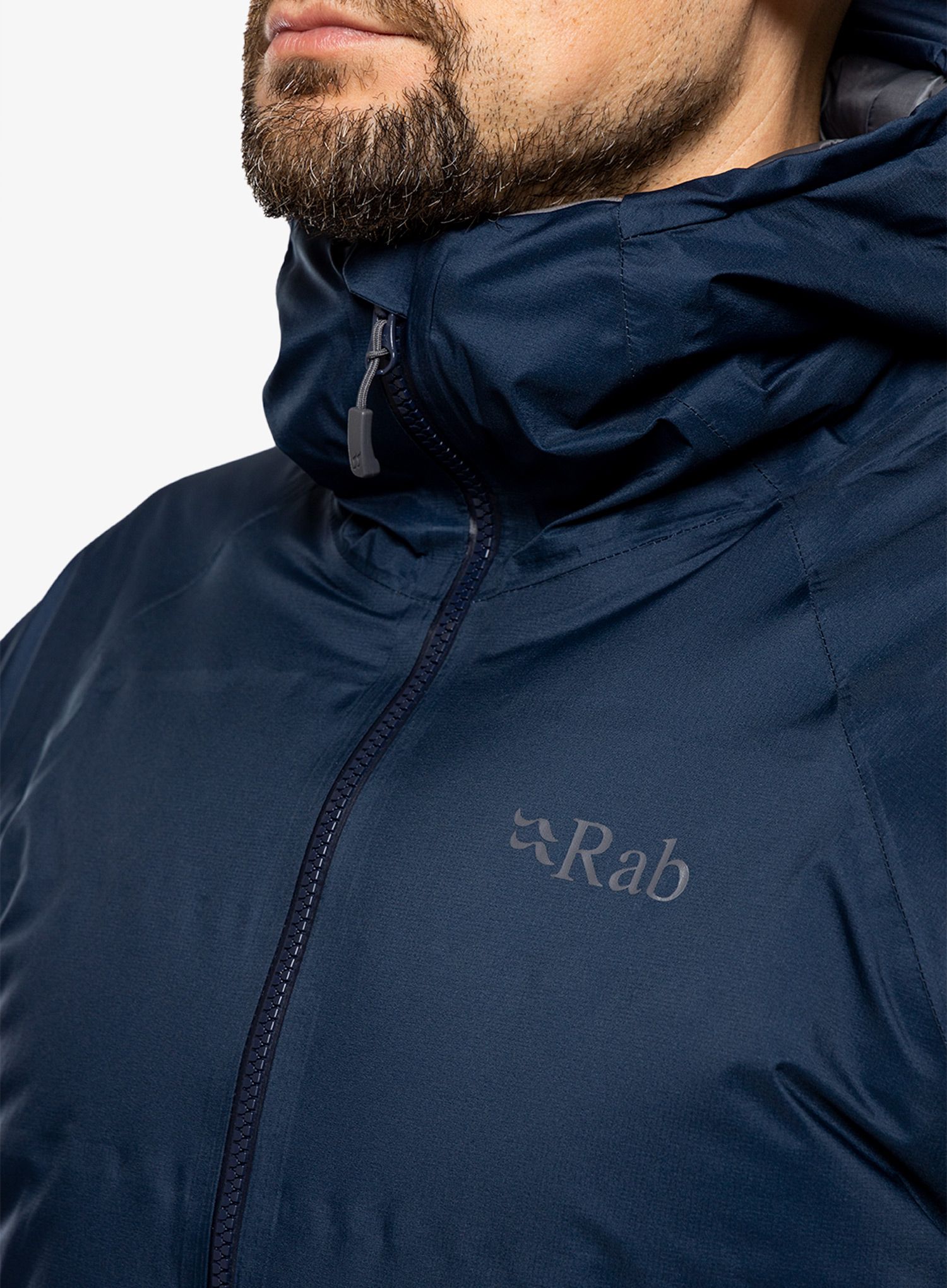 Péřová bunda Rab Valiance Jacket - deep ink