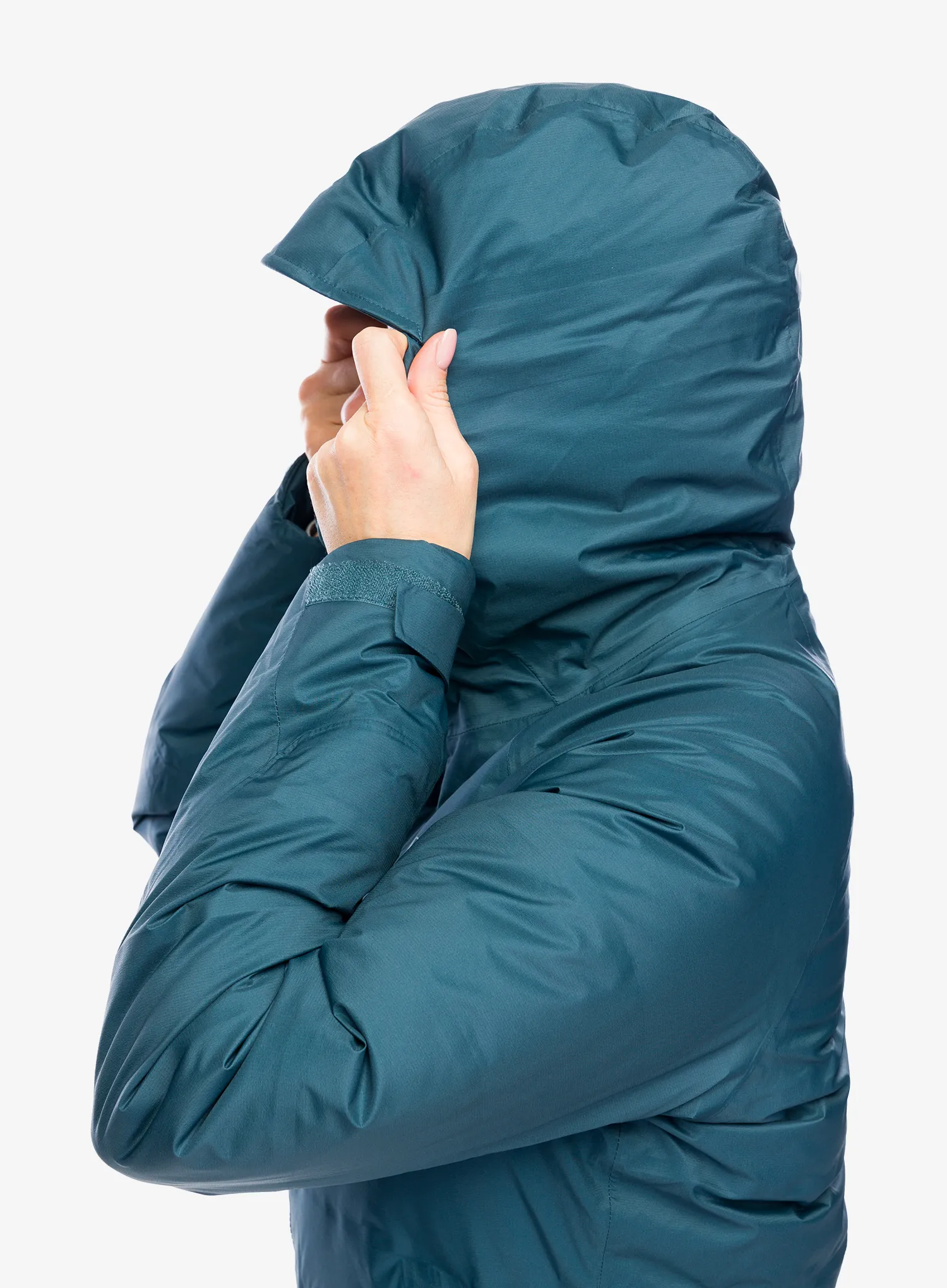 Dámská péřová bunda Rab Valiance Jacket - orion blue