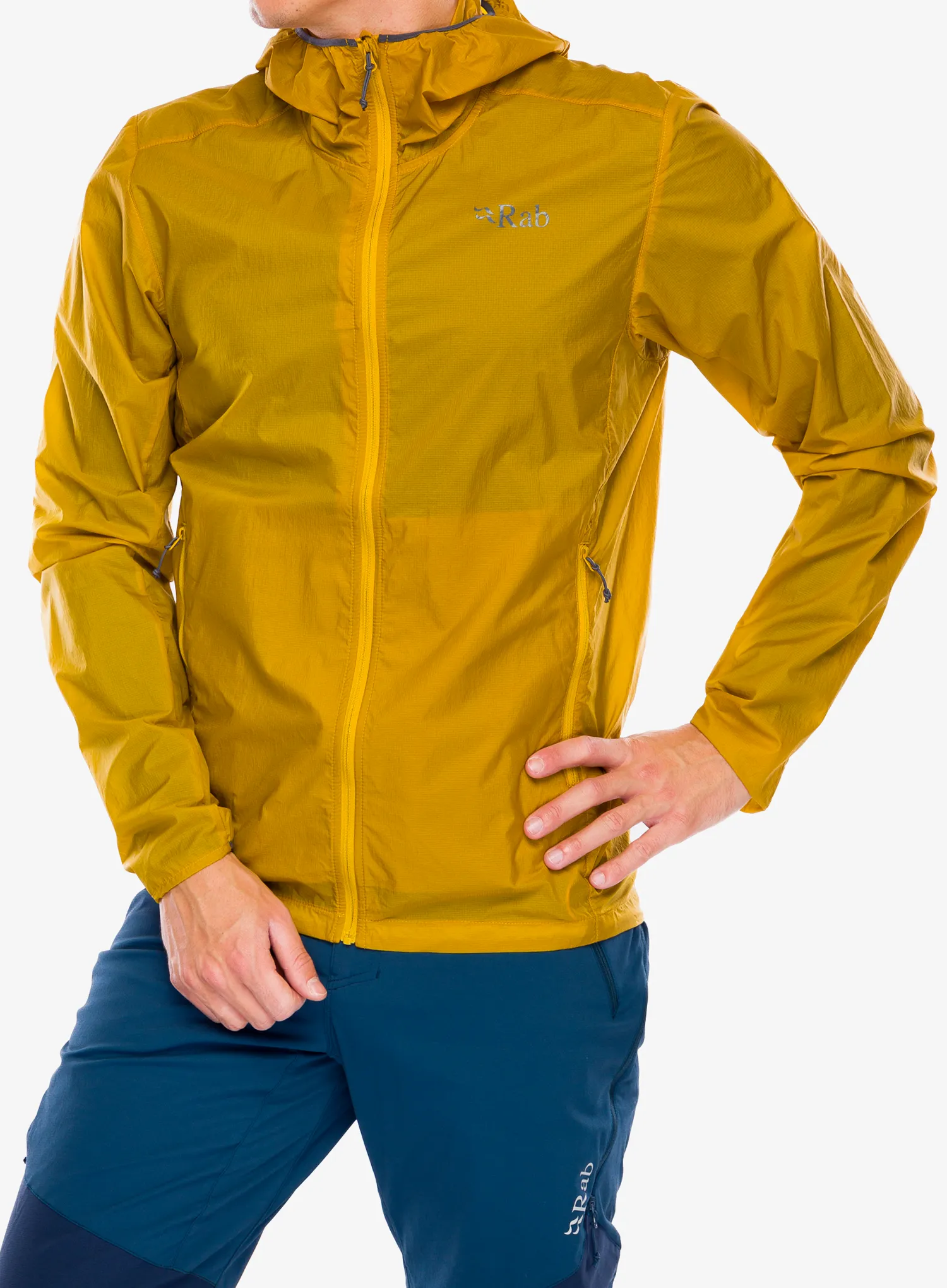 Větrovka Rab Vital Hoody - sahara