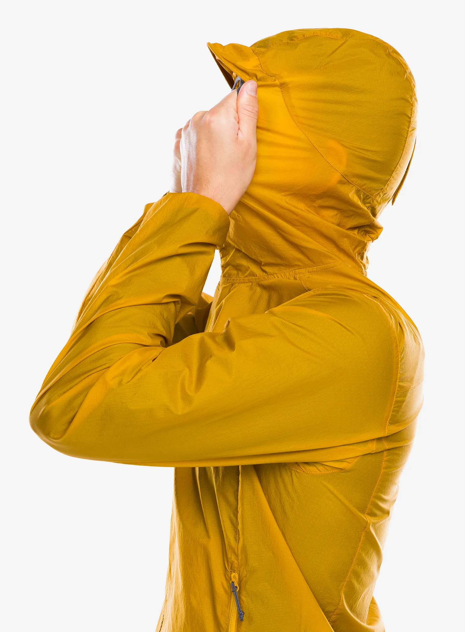Větrovka Rab Vital Hoody - sahara
