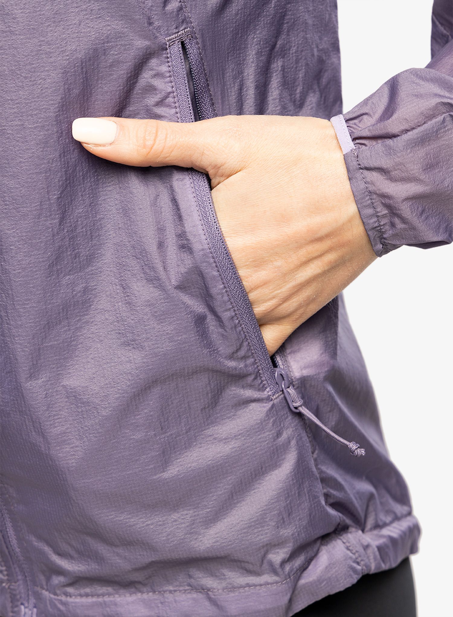 Větrovka Rab Vital Hoody  - purple sage