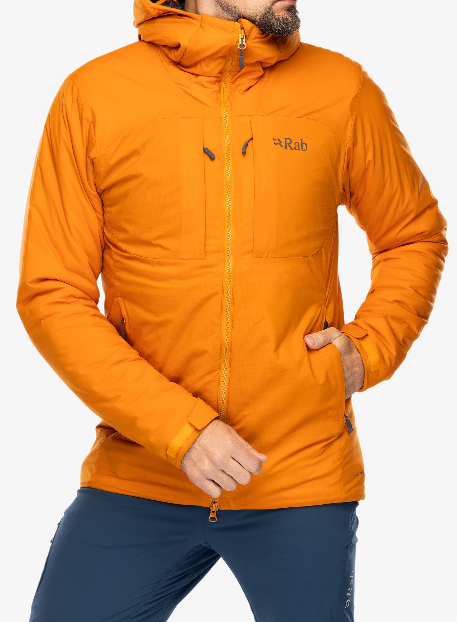 Zateplená bunda Rab Xenair Alpine Jacket - marmalade