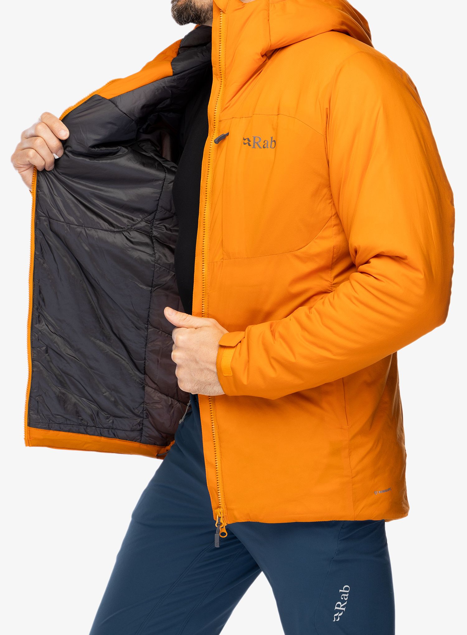 Zateplená bunda Rab Xenair Alpine Jacket - marmalade