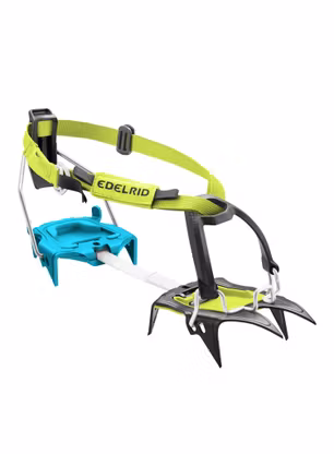 Mačky na skialpové boty Edelrid Nemo Hybrid Auto - oasis icemint