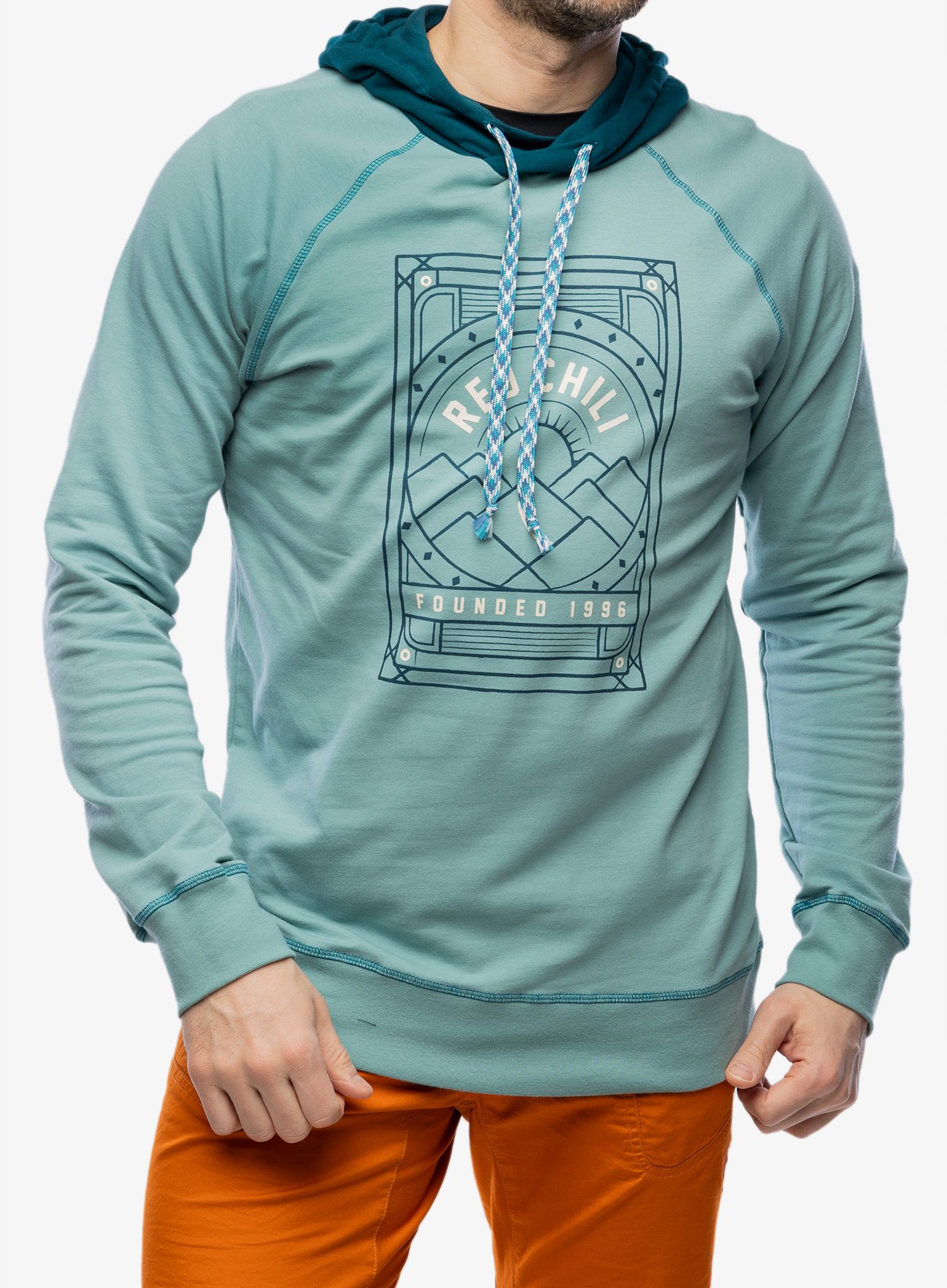 Mikina s kapucí Red Chilli Me Tecu Hoody IV - mineral blue
