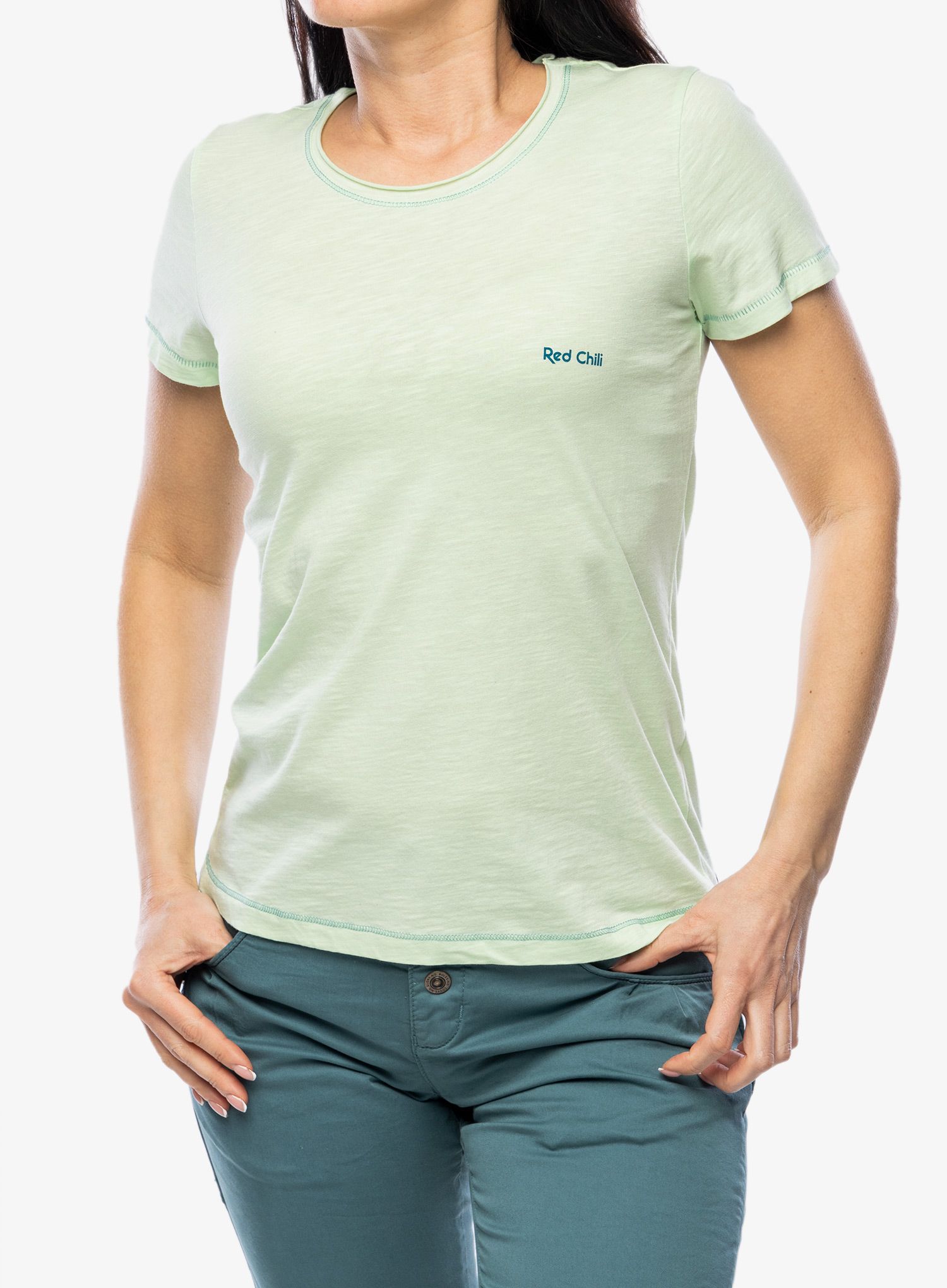 Dámské tričko s potiskem Red Chilli Wo Satori T-Shirt III - pastel green