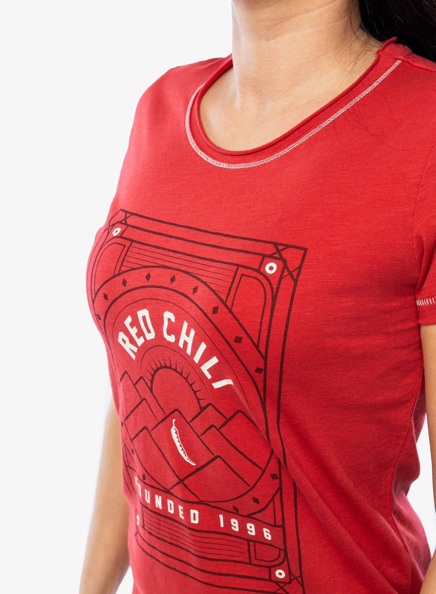 Dámské lezecké triko Red Chilli Wo Satori T-Shirt III - sumac
