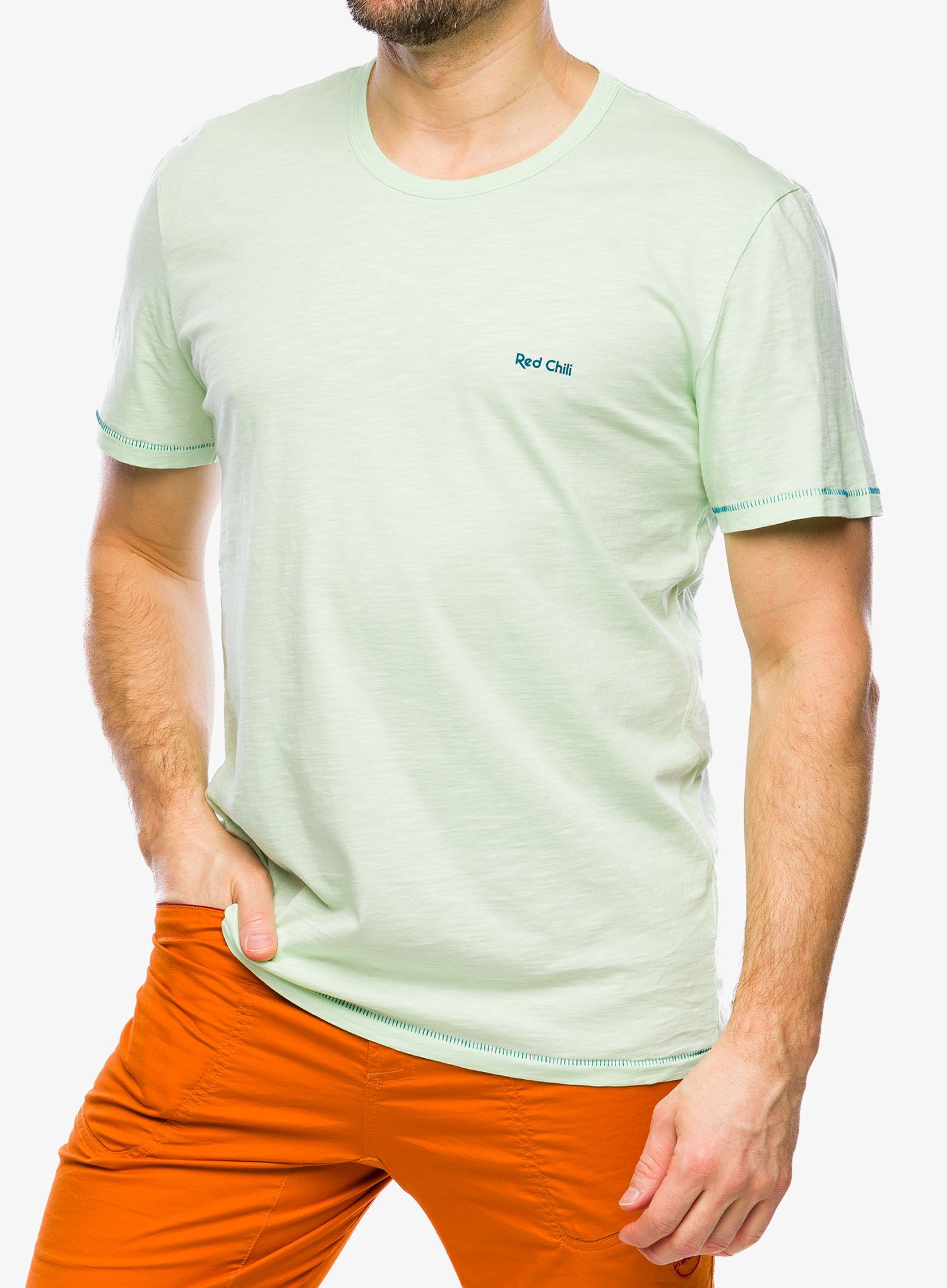 Tričko s potiskem Red Chilli Wo Satori T-Shirt II - pastel green