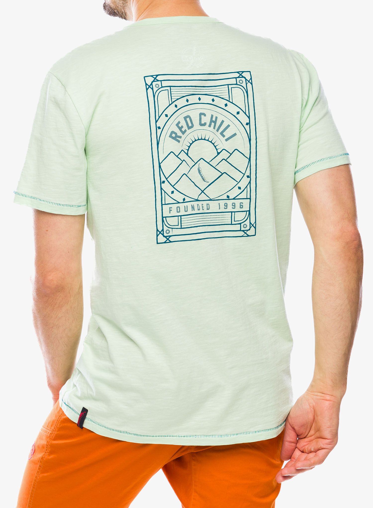 Tričko s potiskem Red Chilli Wo Satori T-Shirt II - pastel green