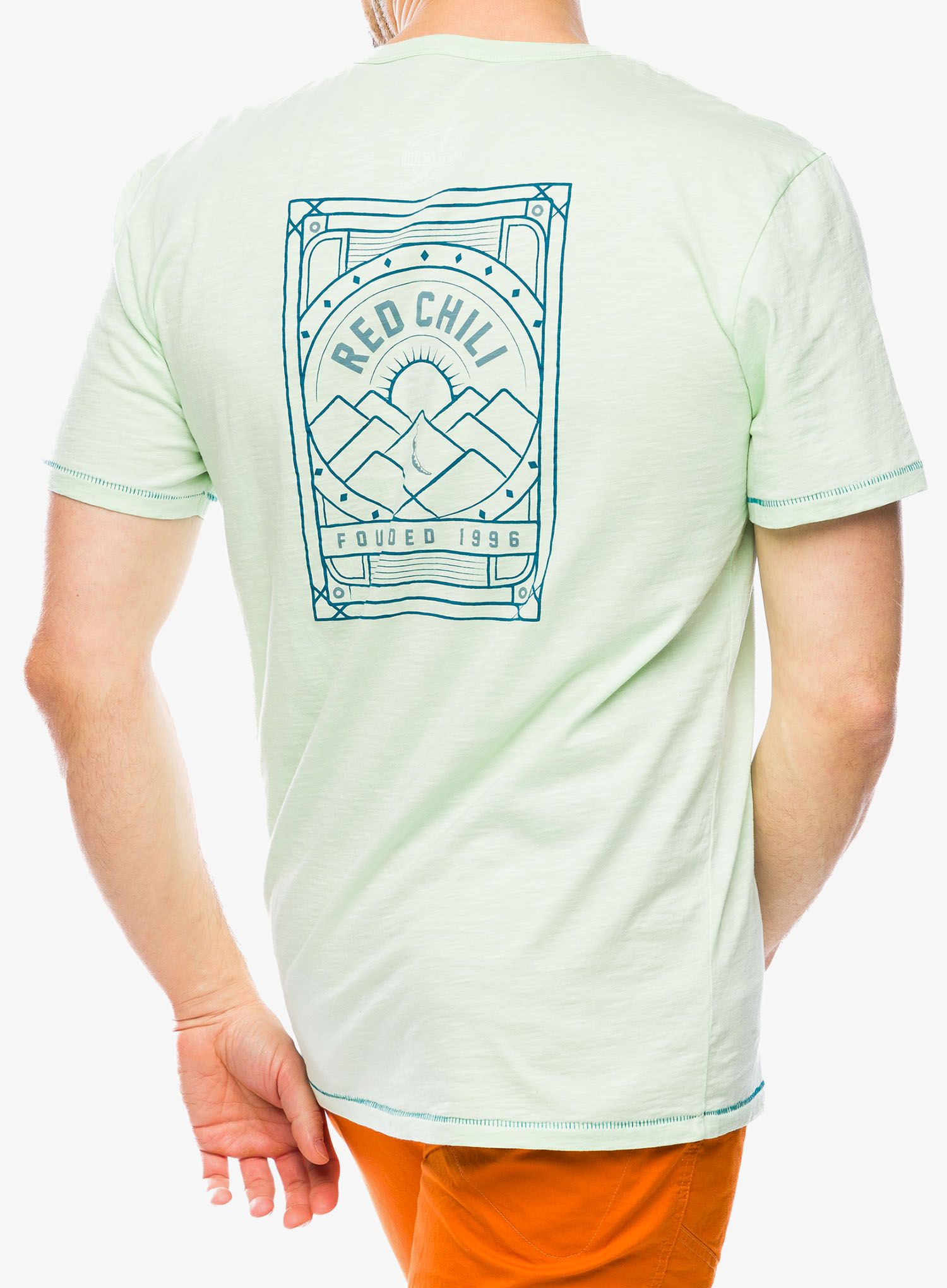 Tričko s potiskem Red Chilli Wo Satori T-Shirt II - pastel green