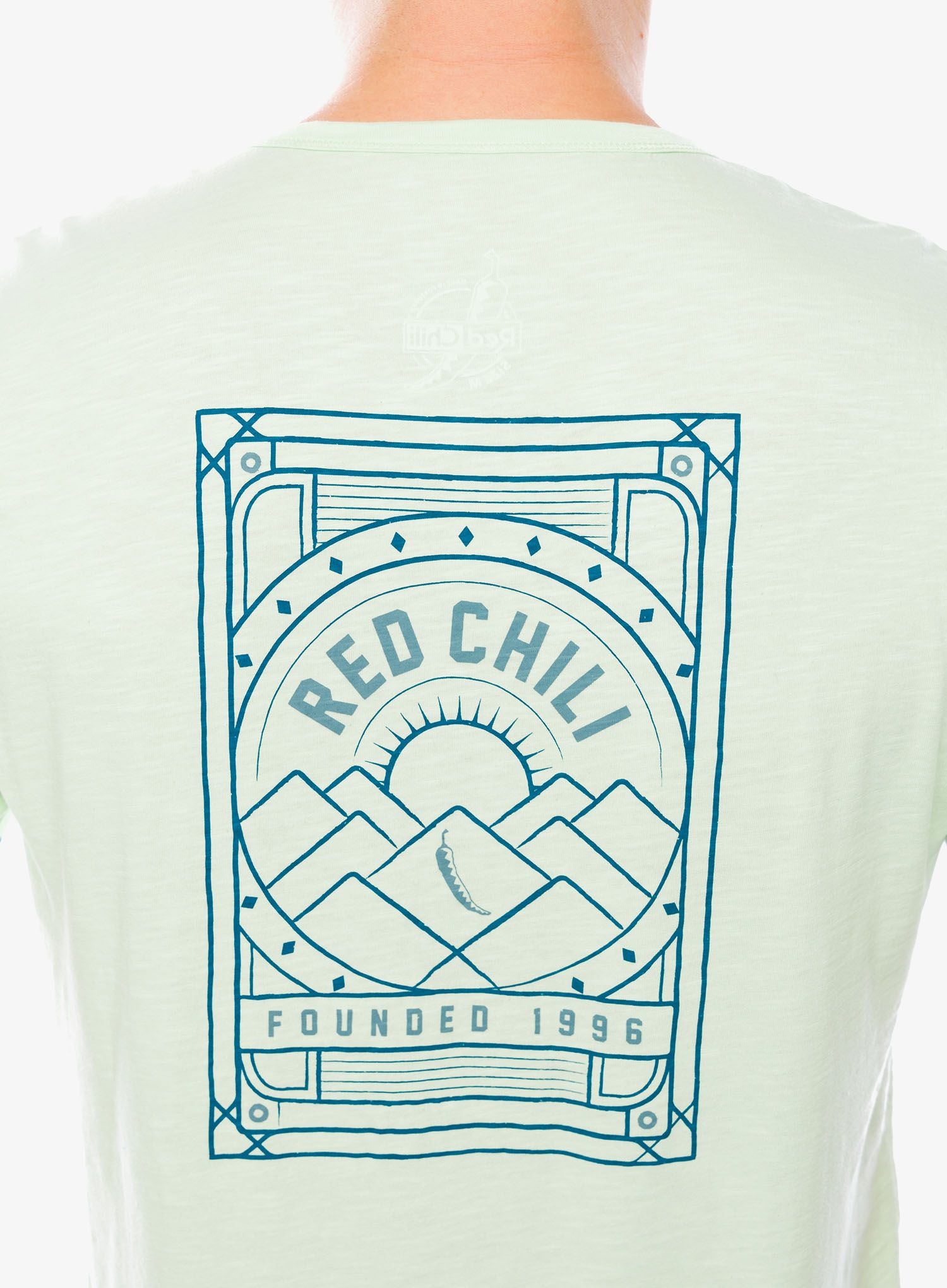 Tričko s potiskem Red Chilli Wo Satori T-Shirt II - pastel green