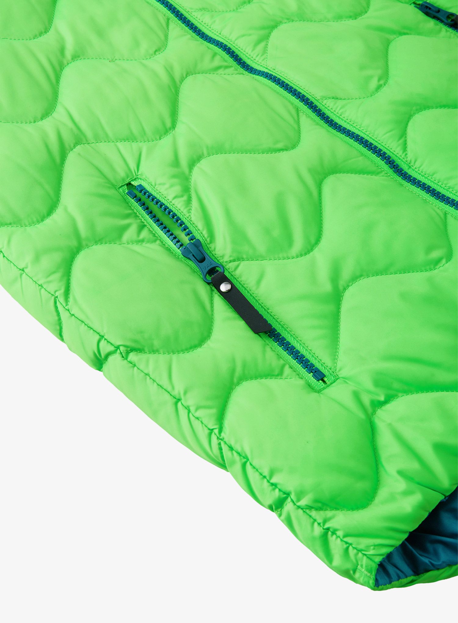Dětská bunda Reima Fossila - neon green