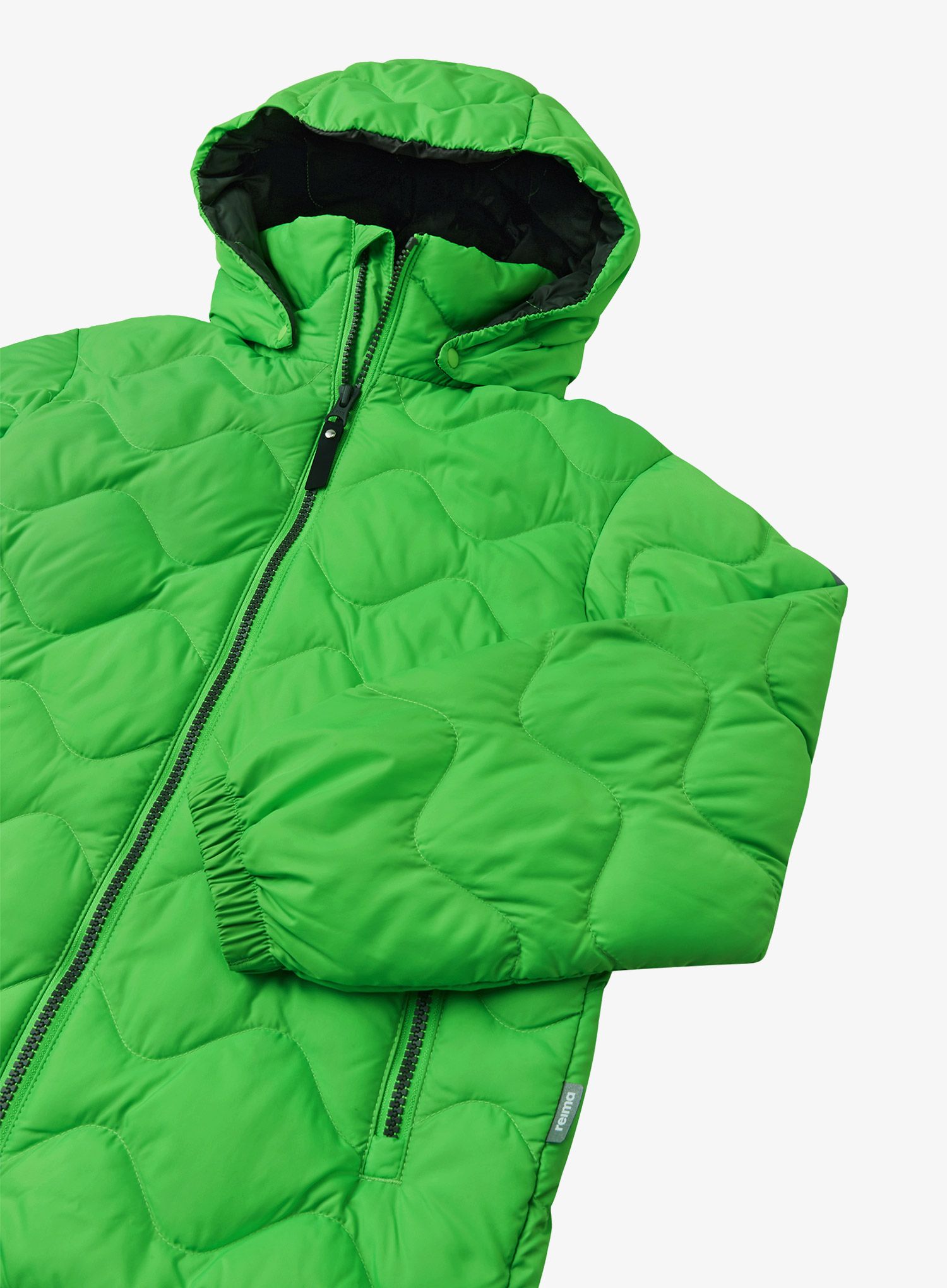 Dětská bunda Reima Fossila - neon grn