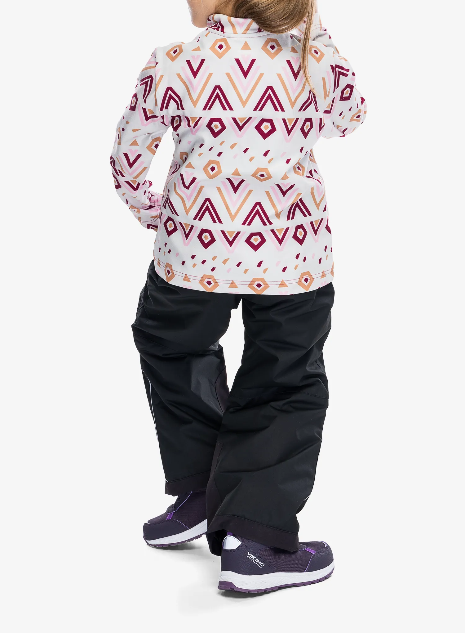 Dívčí mikina Reima Iisisti - cool burgundy