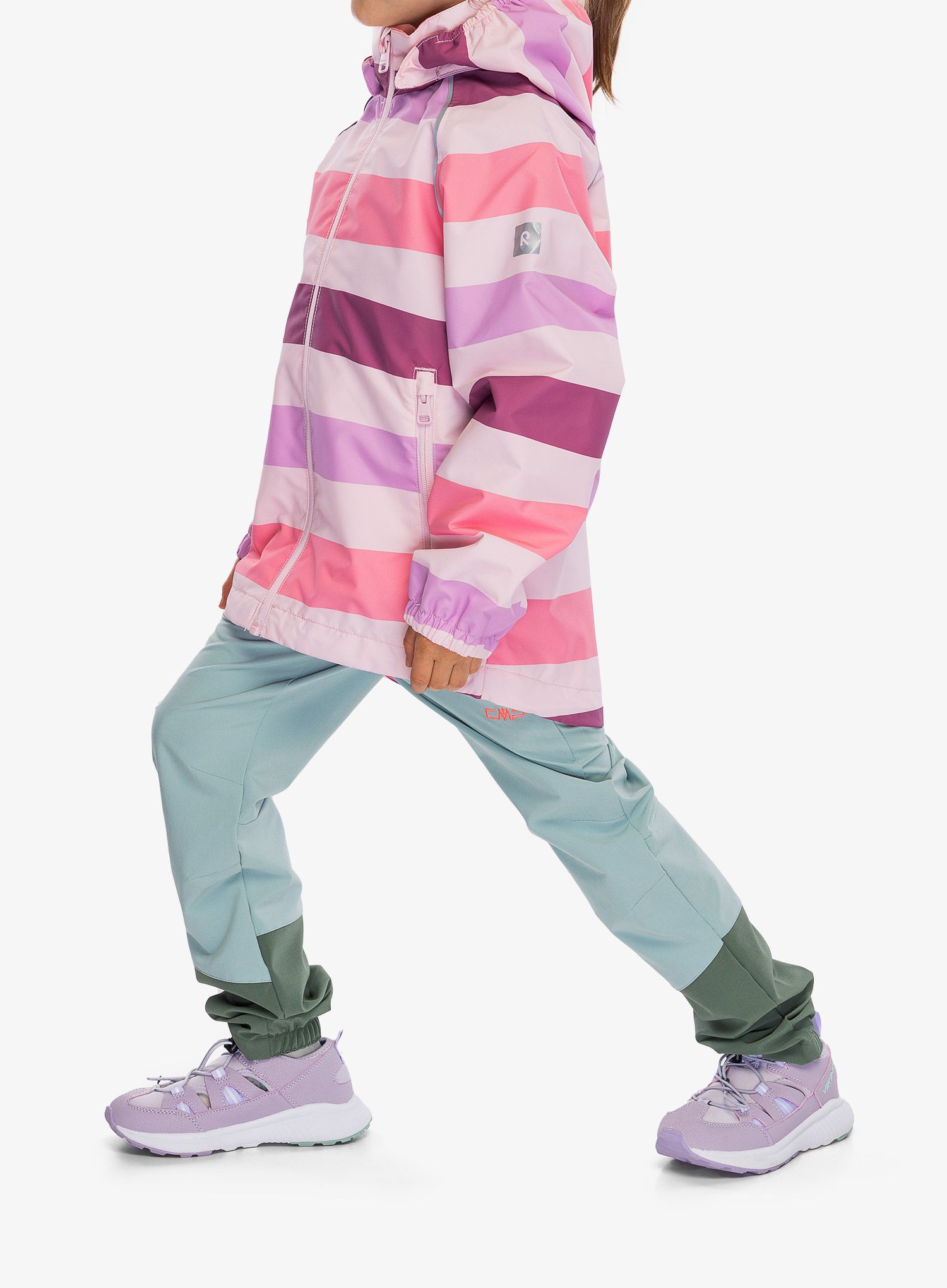 Dívčí bunda Reima Kallavesi - lilac pink