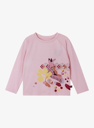 Dívčí mikina Reima Kouluun - pale rose