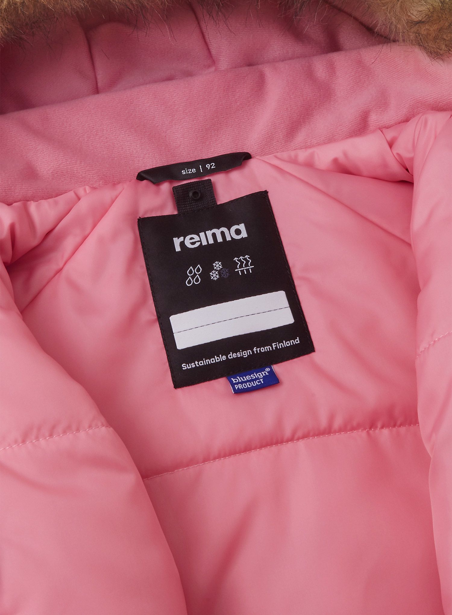 Dětská kombinéza Reima Lappi - sunset pink