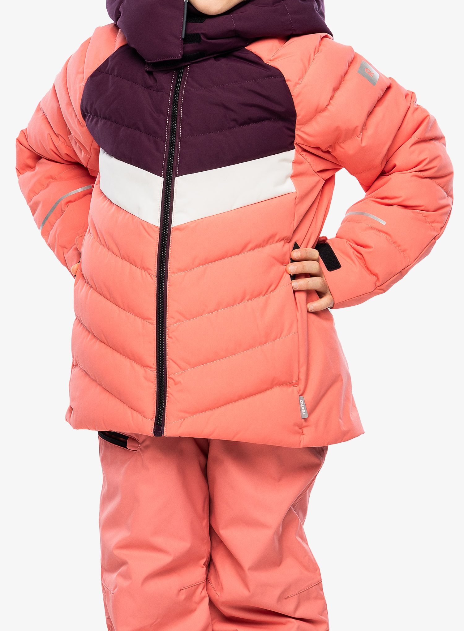 Dívčí bunda Reima Luppo - pink coral