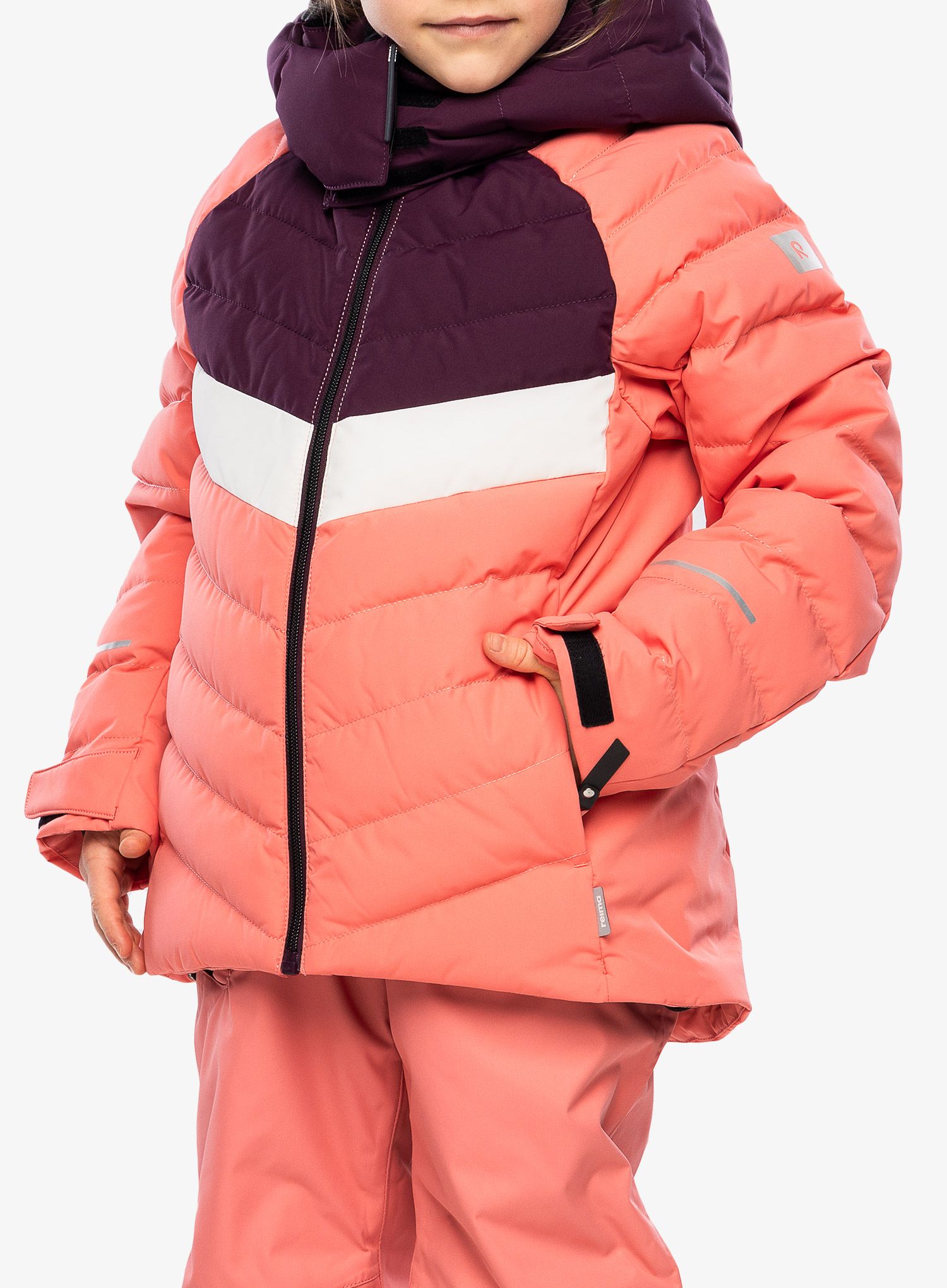 Dívčí bunda Reima Luppo - pink coral
