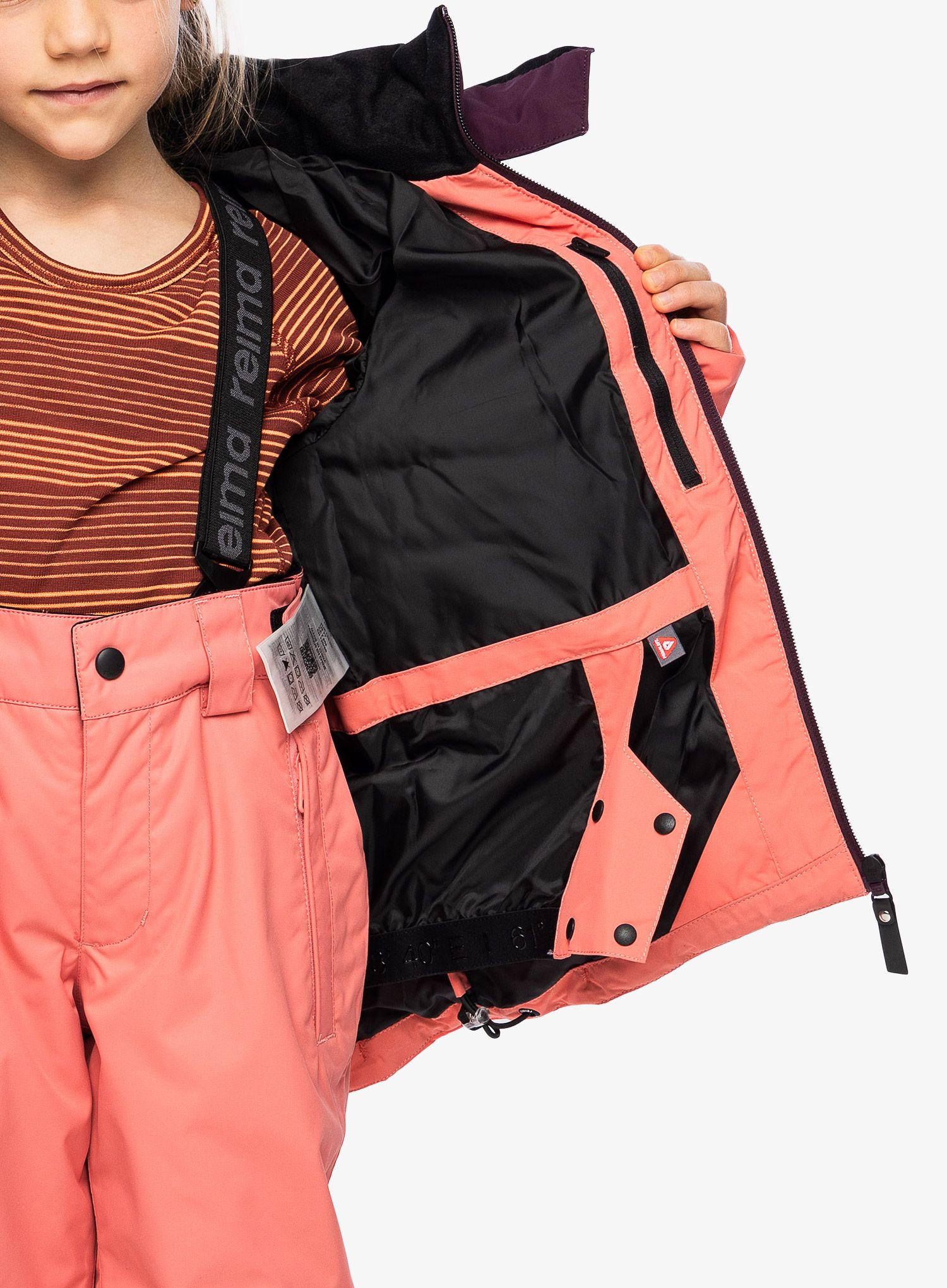 Dívčí bunda Reima Luppo - pink coral
