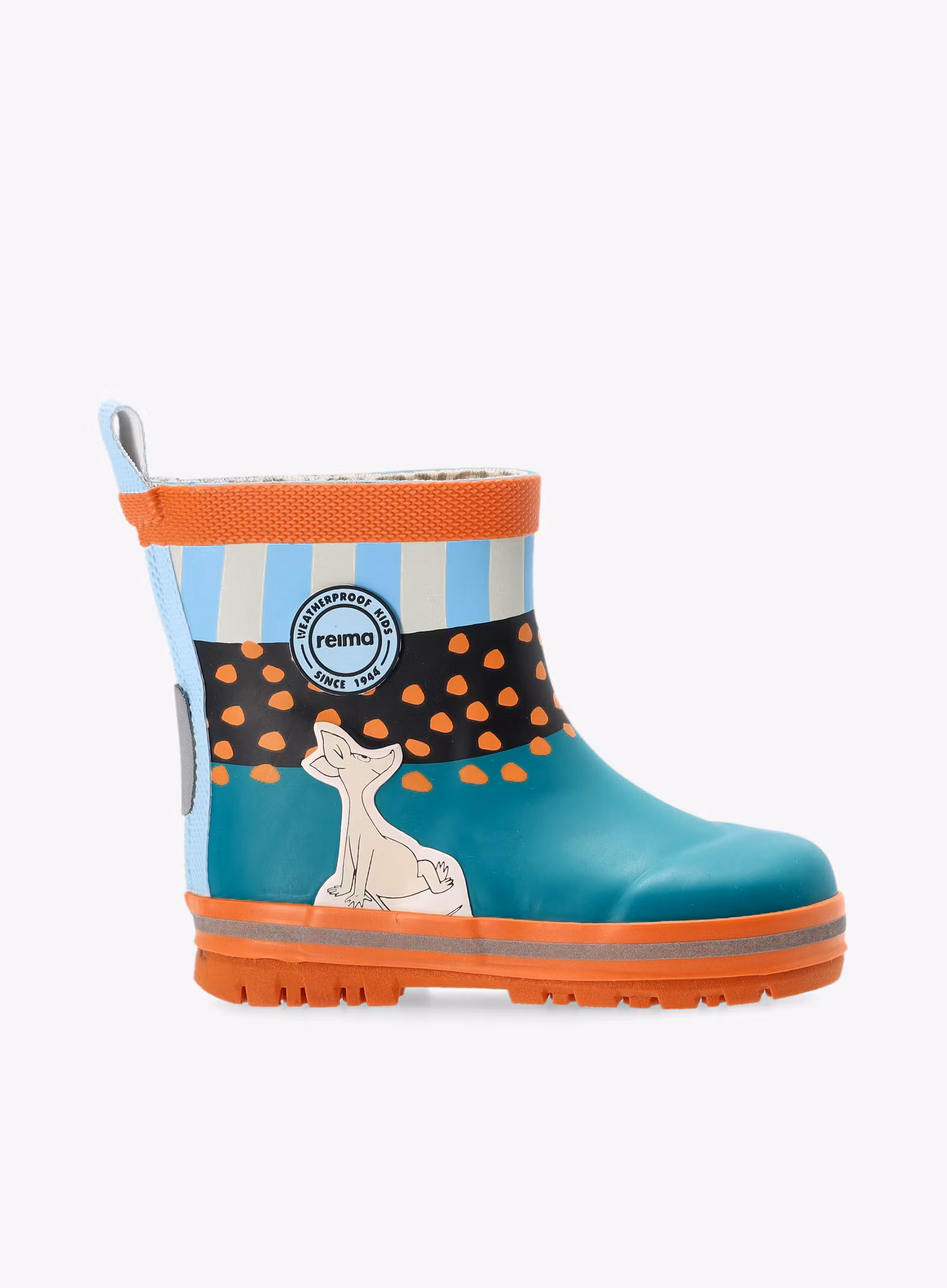 Dětské holínky Reima Magisk Moomin - dark orange