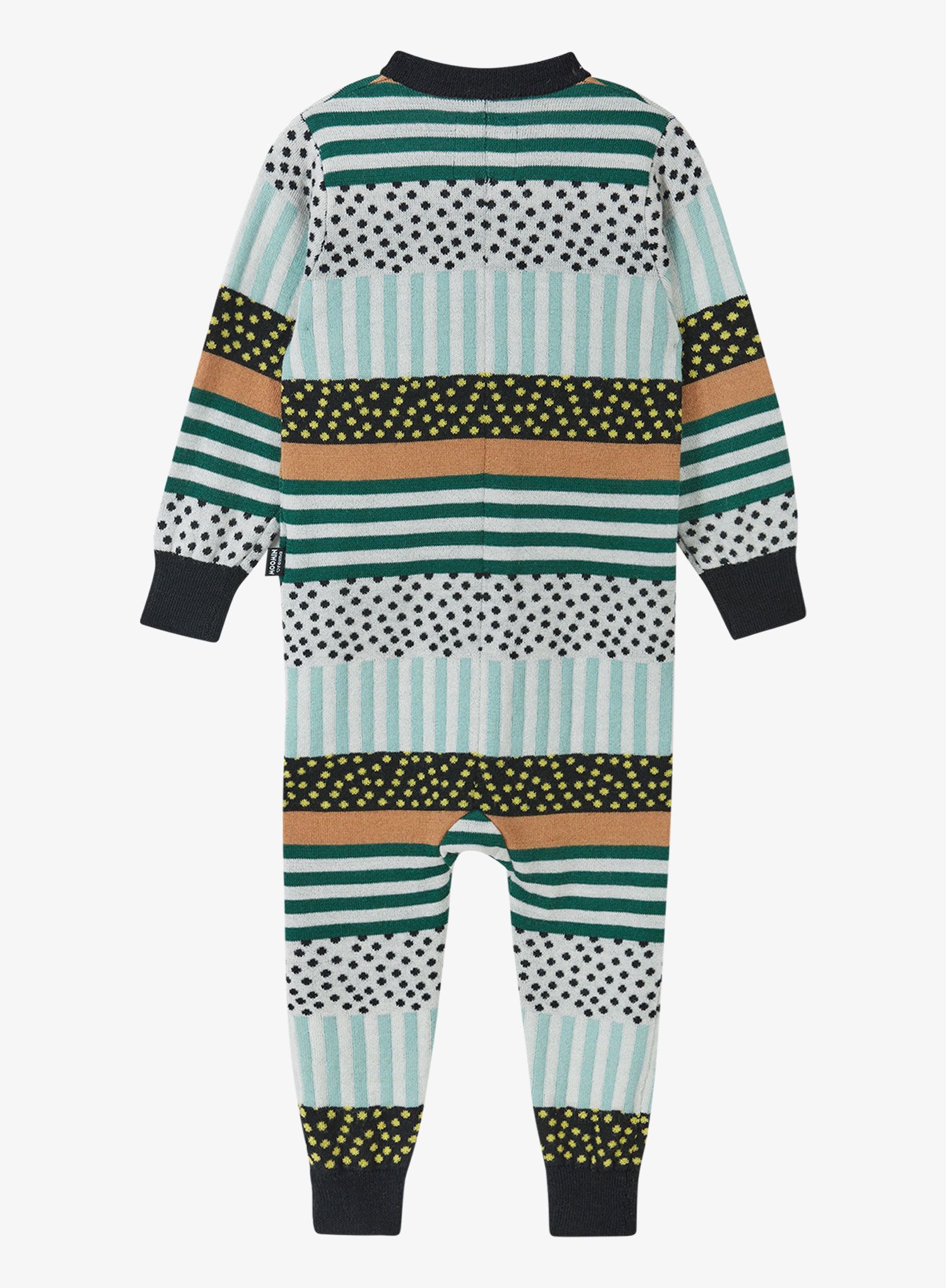 Dětská kombinéza Reima Moomin Delvis - cool green
