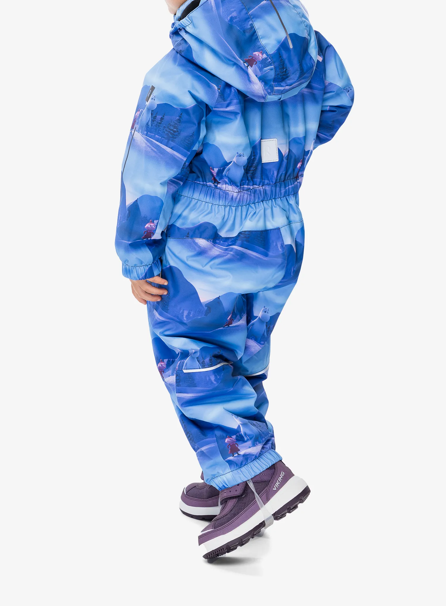 Dětská kombinéza Reima Moomin Lyster - frozen blue