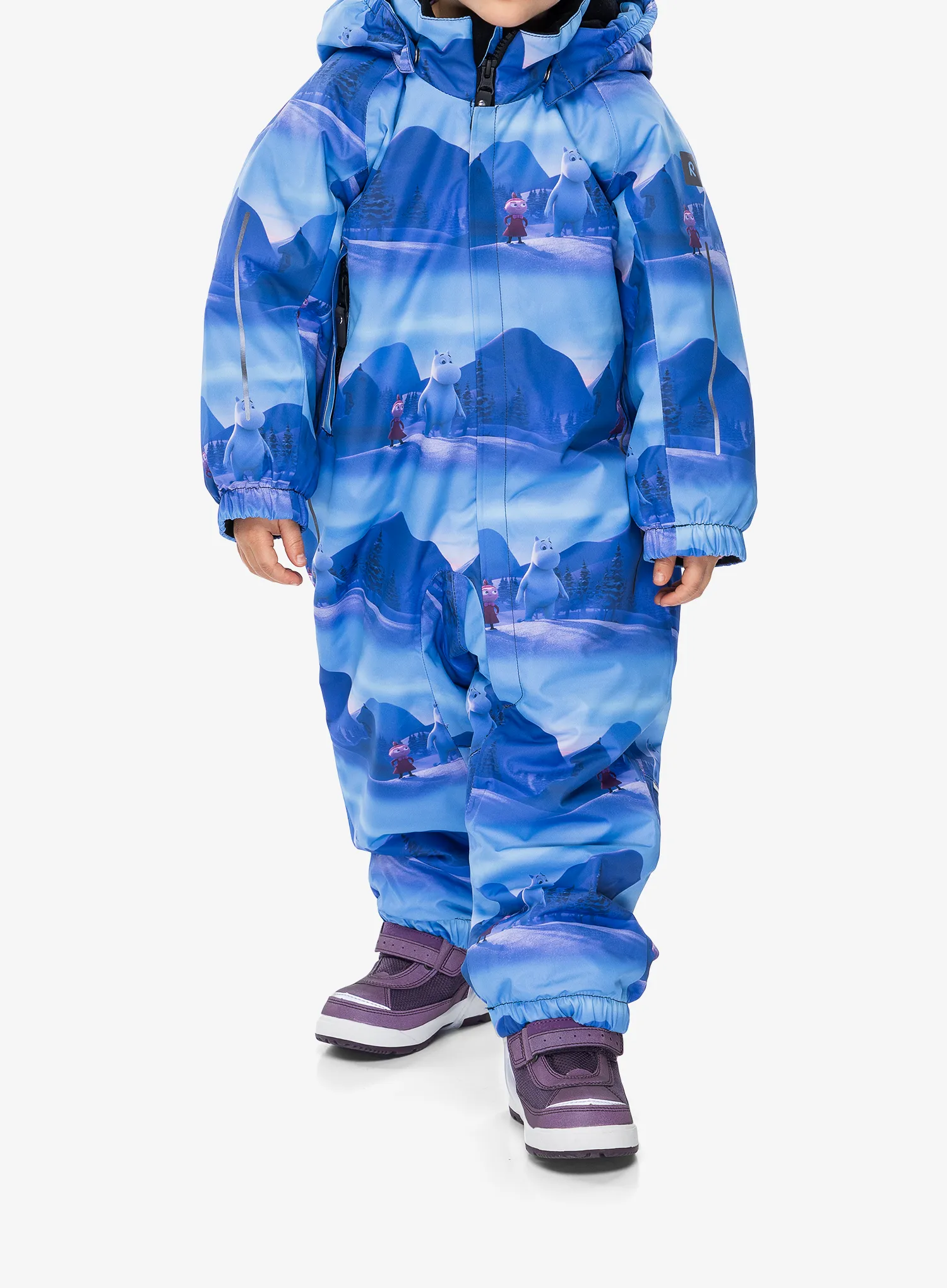 Dětská kombinéza Reima Moomin Lyster - frozen blue