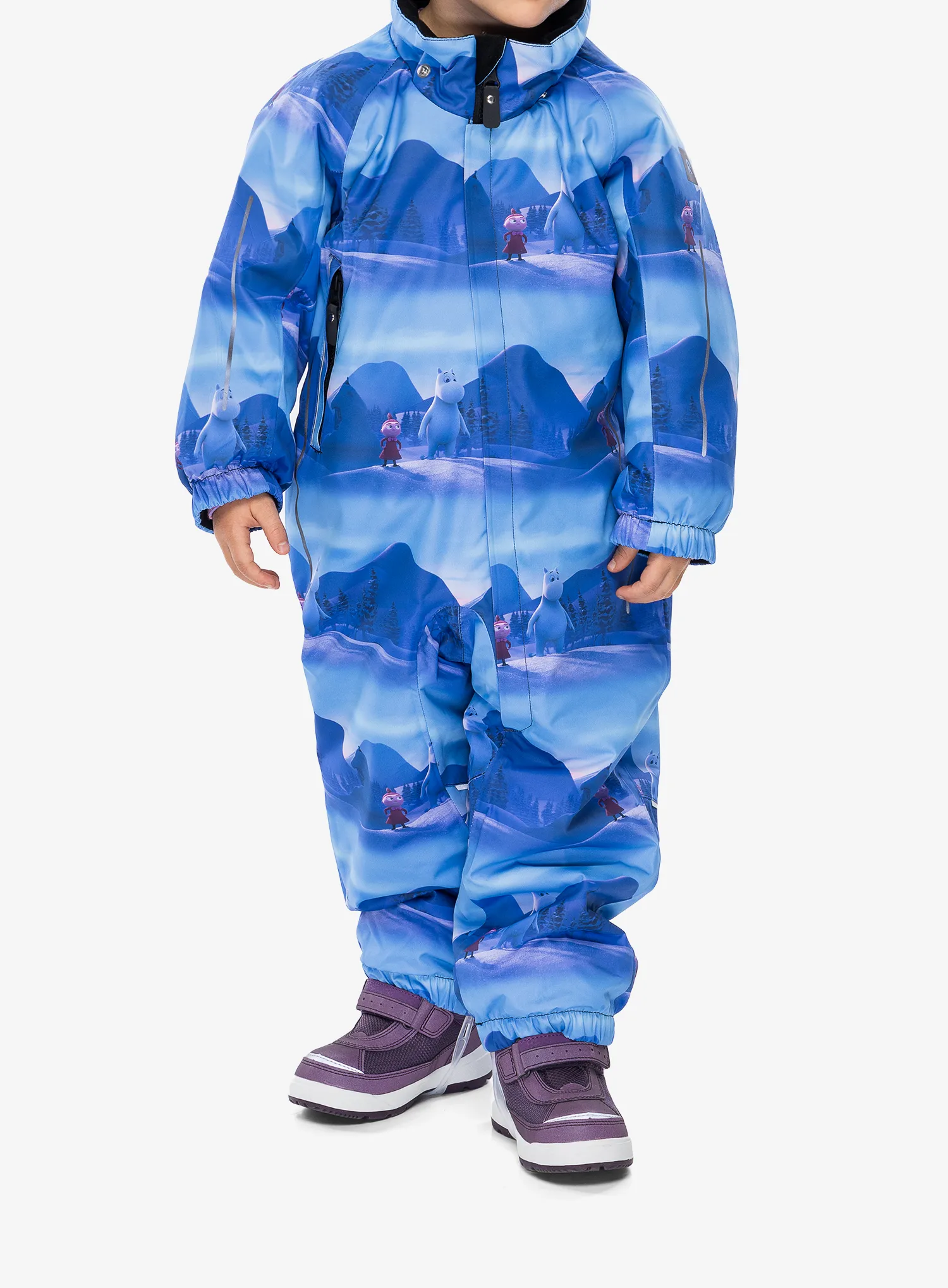 Dětská kombinéza Reima Moomin Lyster - frozen blue