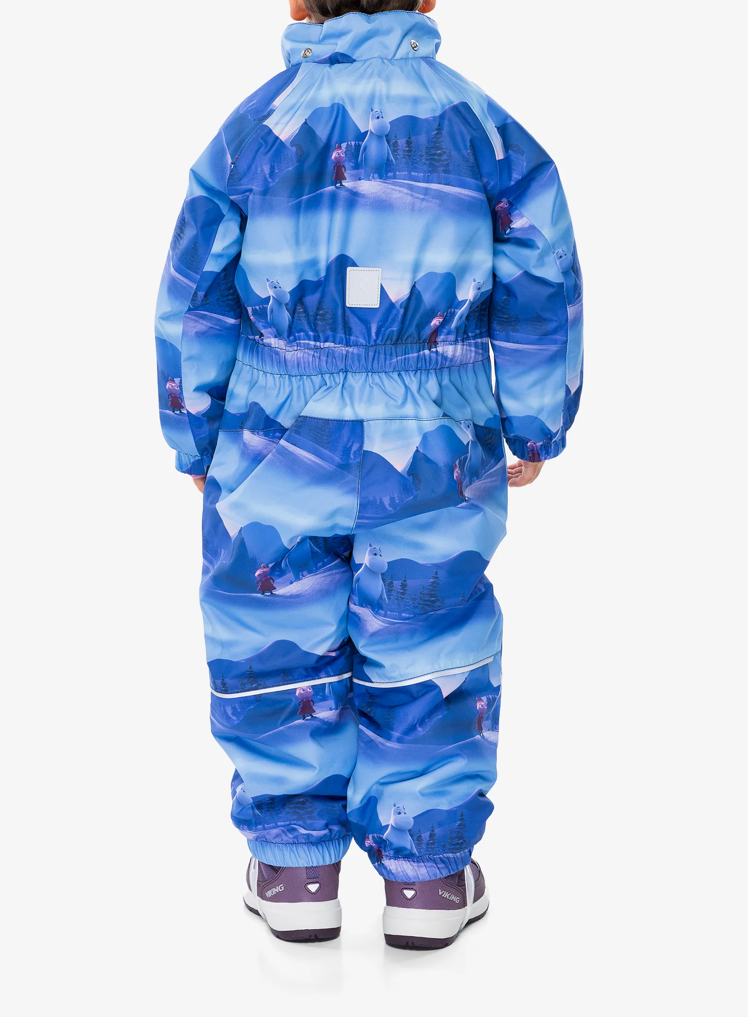 Dětská kombinéza Reima Moomin Lyster - frozen blue