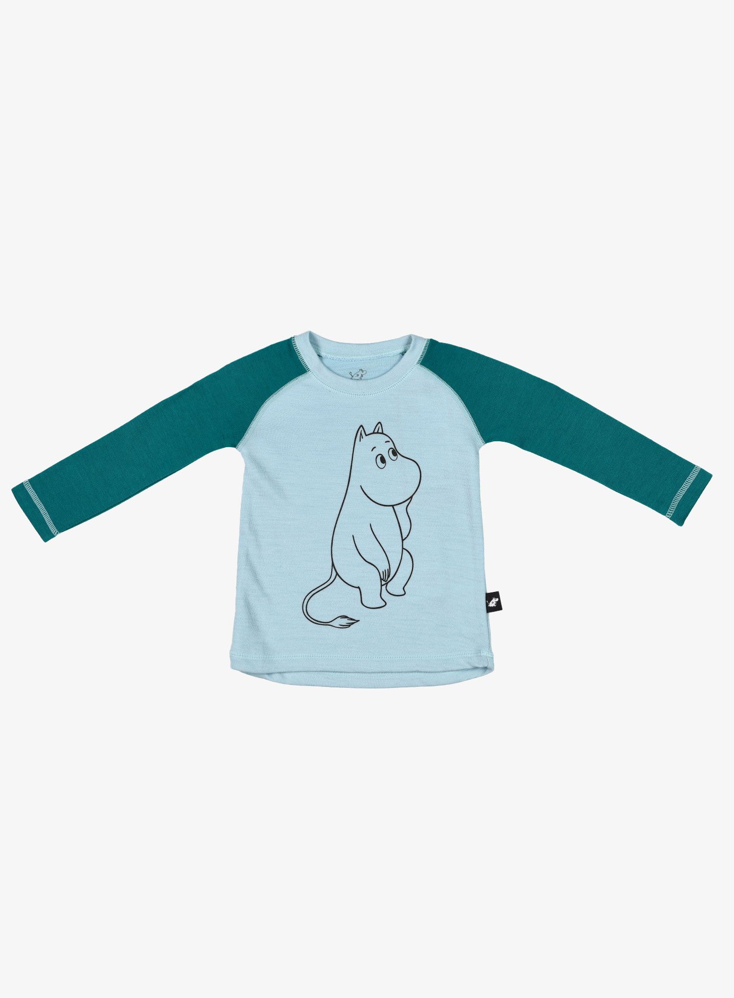 Dětské tričko Reima Moomin Tindra - frozen blue