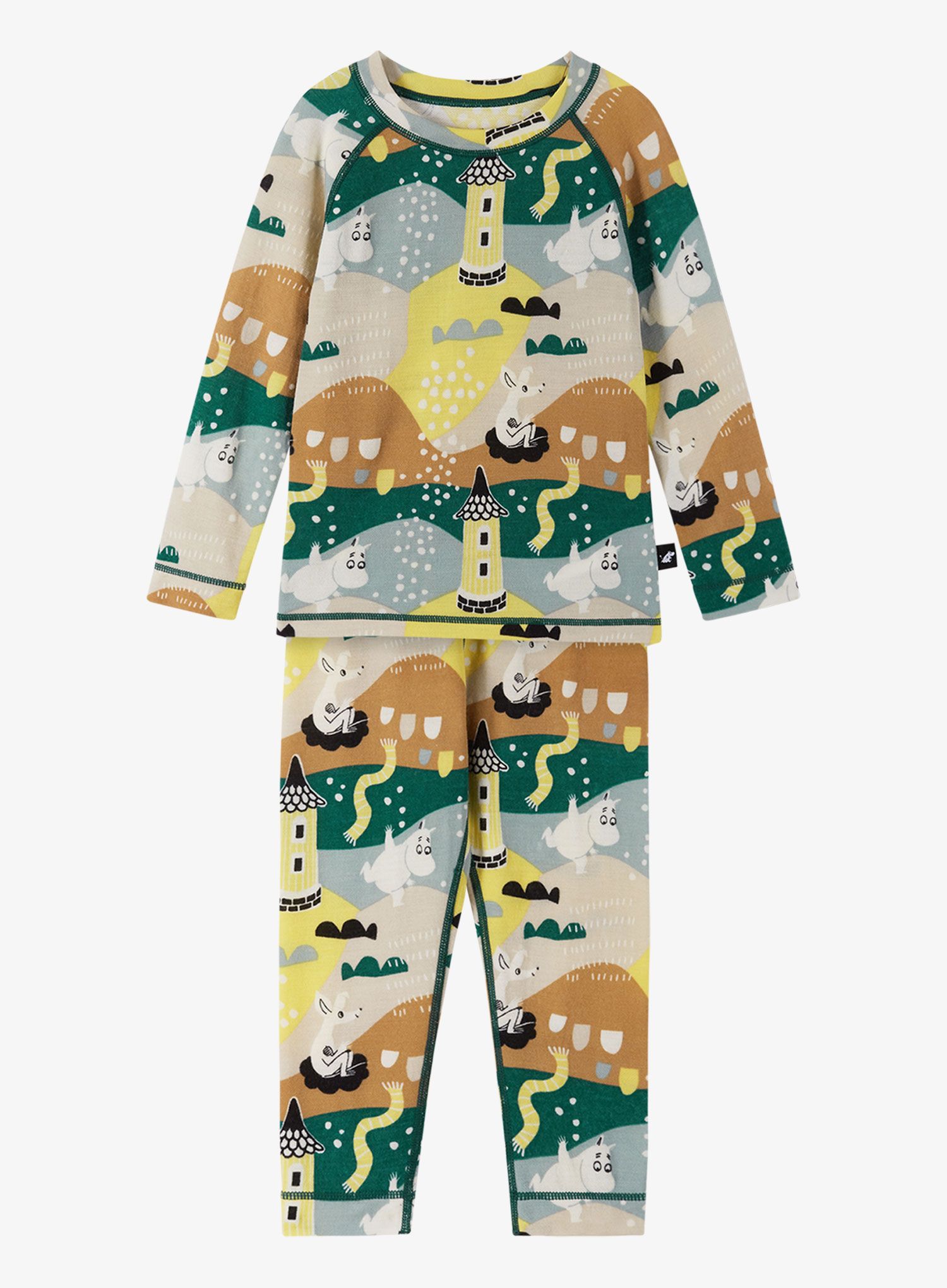 Funkční prádlo pro děti Reima Moomin Trivsam - deeper green