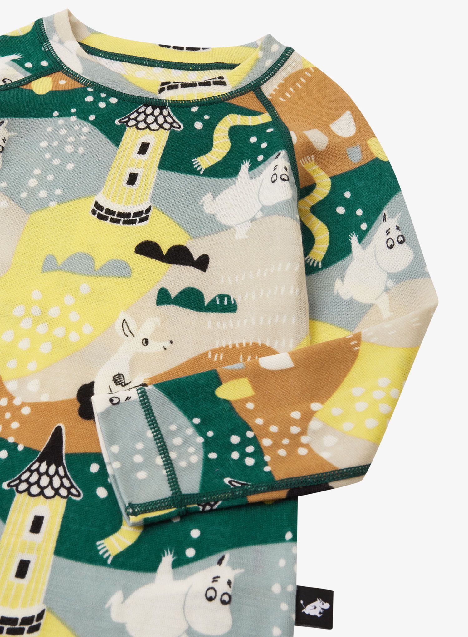 Funkční prádlo pro děti Reima Moomin Trivsam - deeper green