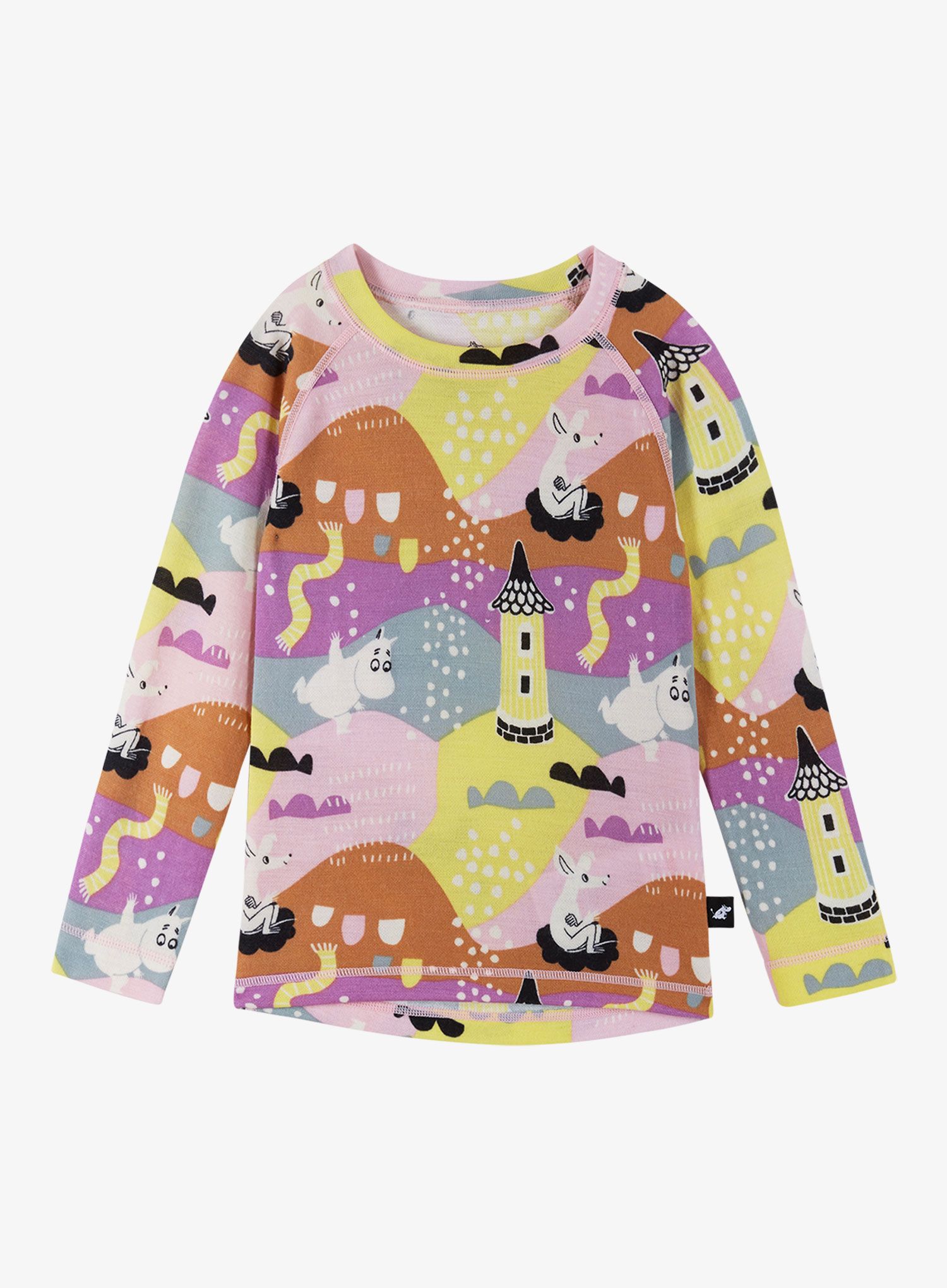 Dětská souprava Reima Moomin Trivsam - pale rose