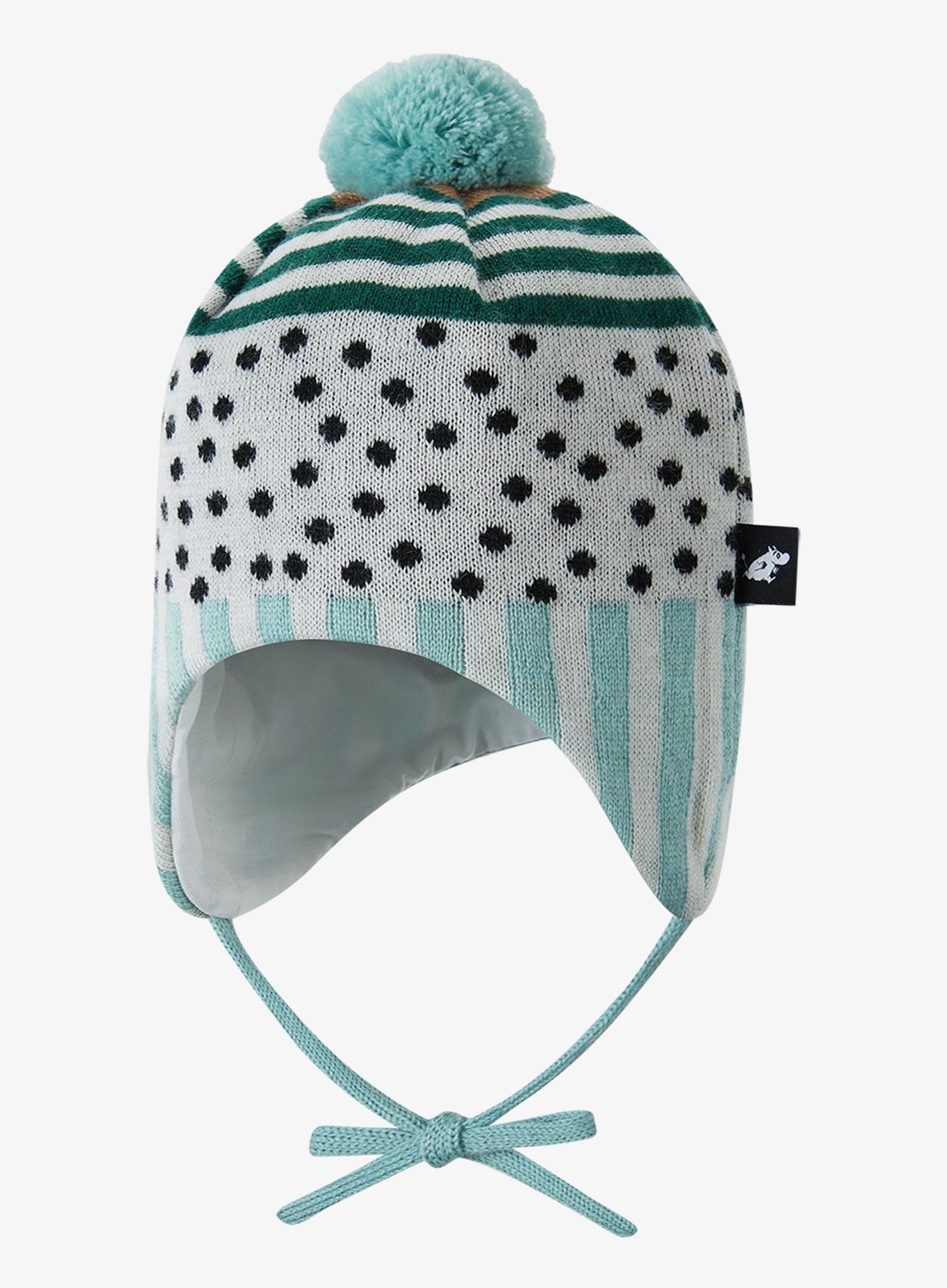 Dětská čepice Reima Moomin Yngst - cool green